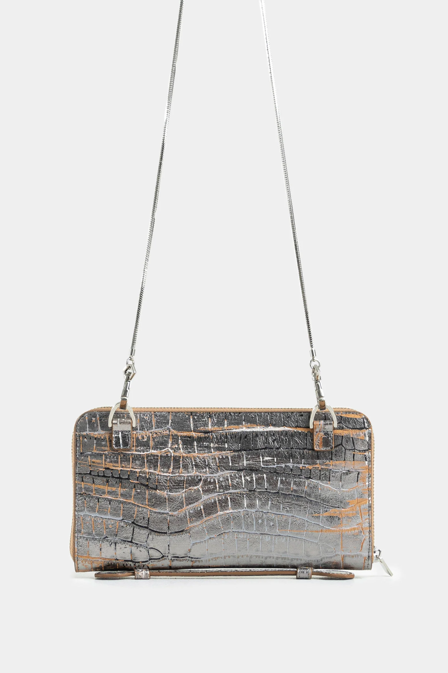 Iris Leather Cell Phone Holder for Women with Chain - Image 3