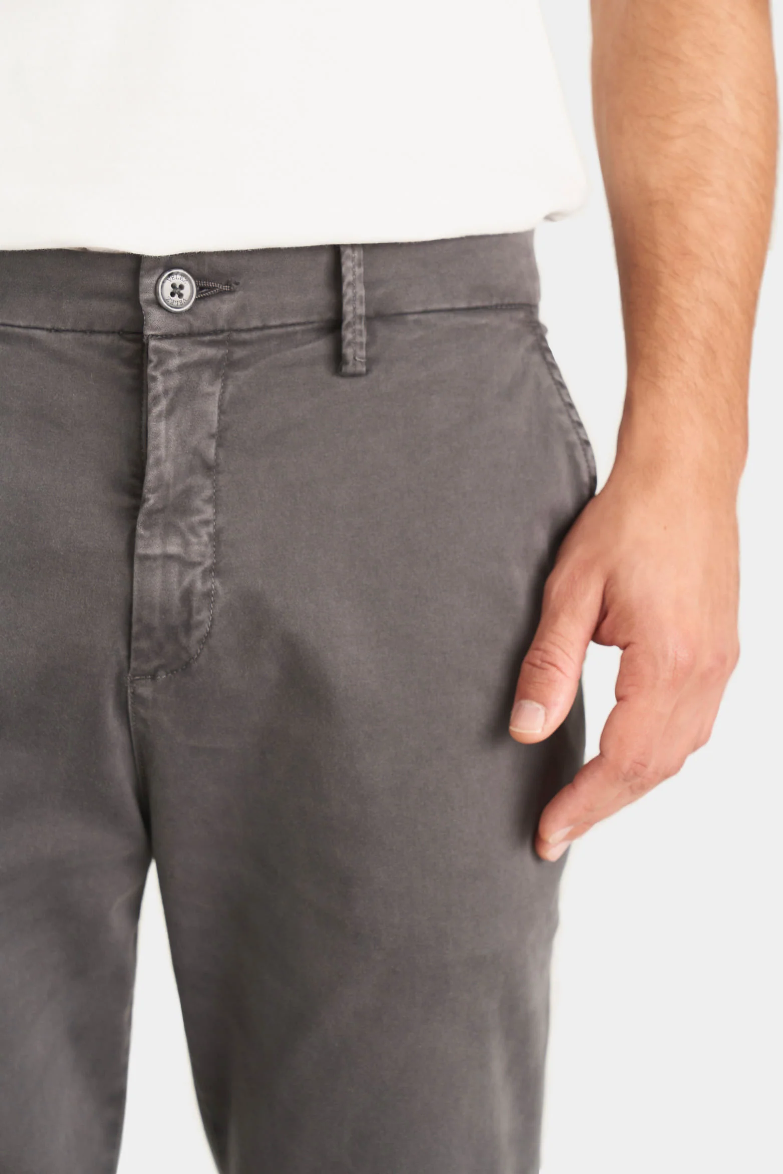 Italo Slim Fit Chino Pants - Image 2