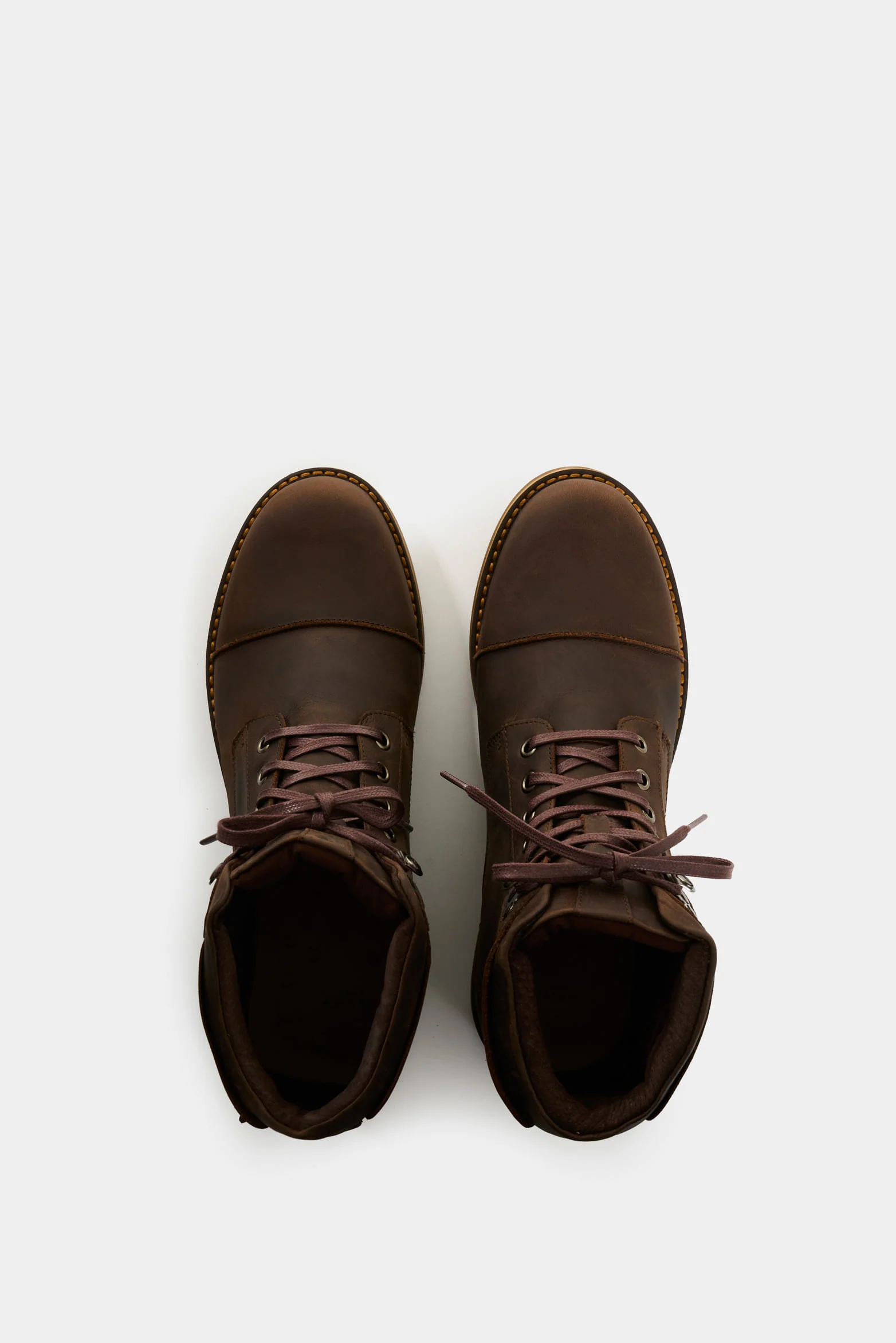 Laos Casual Leather Boots for Men Vintage - Image 4