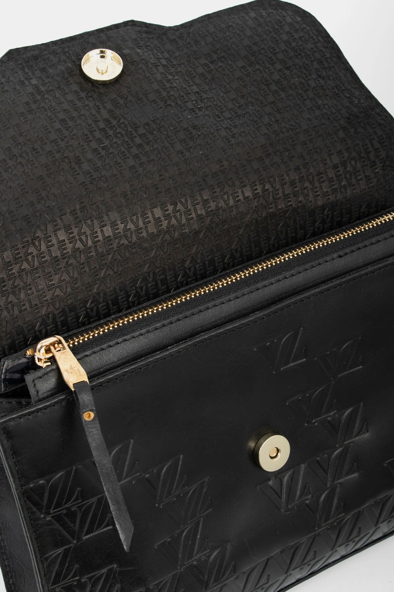 Leather Bowling Handbags with Chain Strap - Image 5