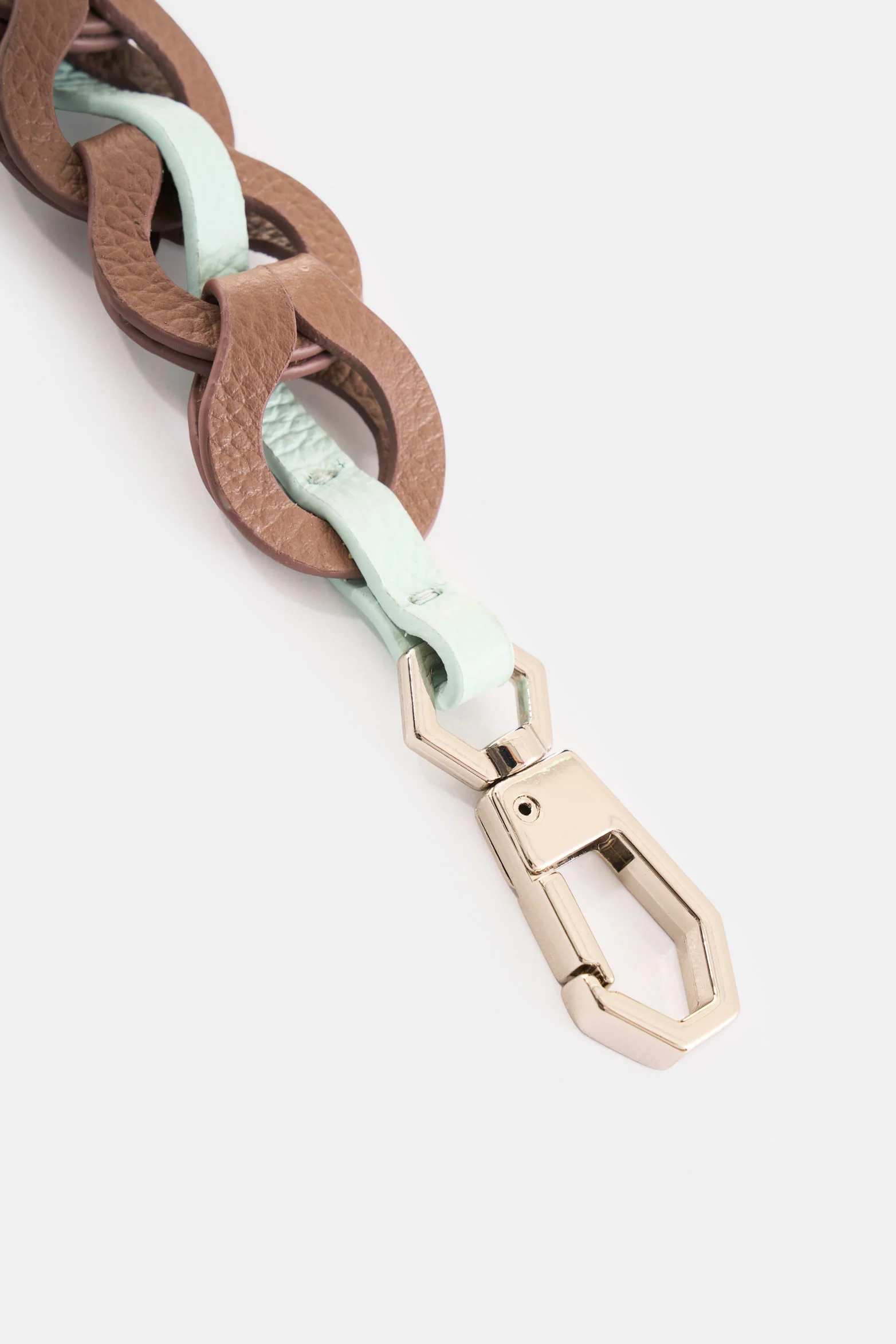 Leather Circles strap for women - Image 4