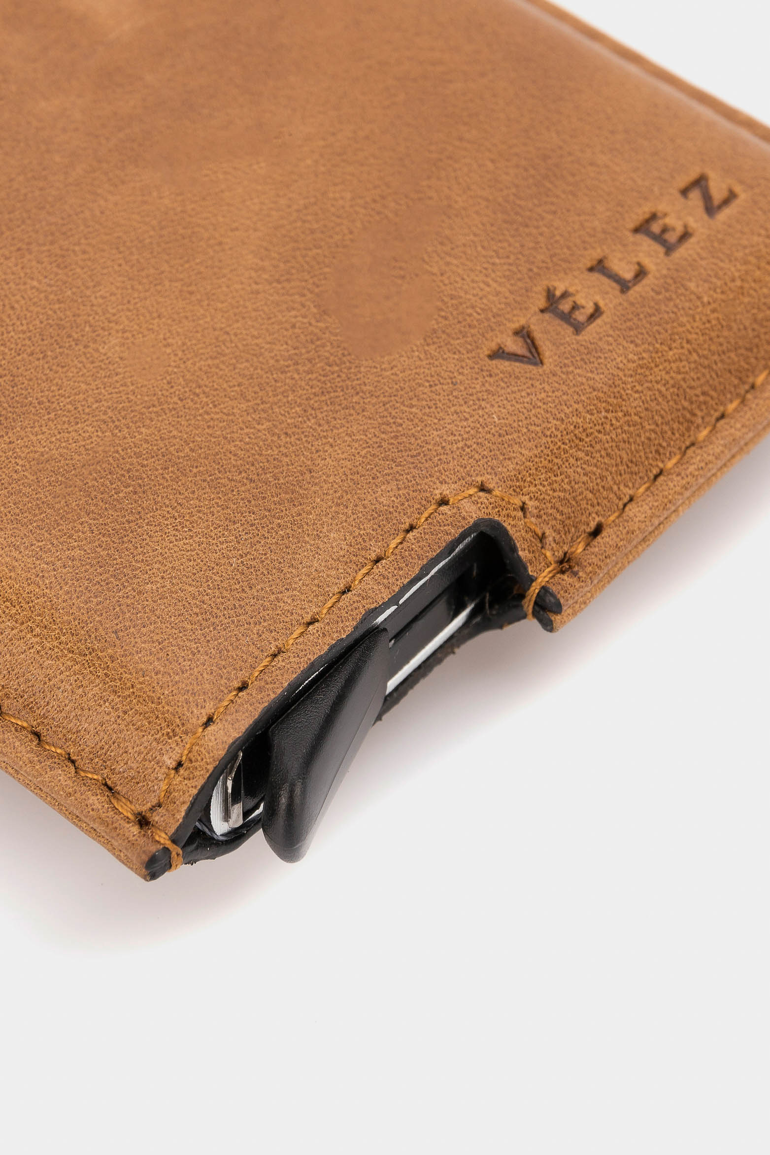 Leather Miniwallet Document Holder - Image 2