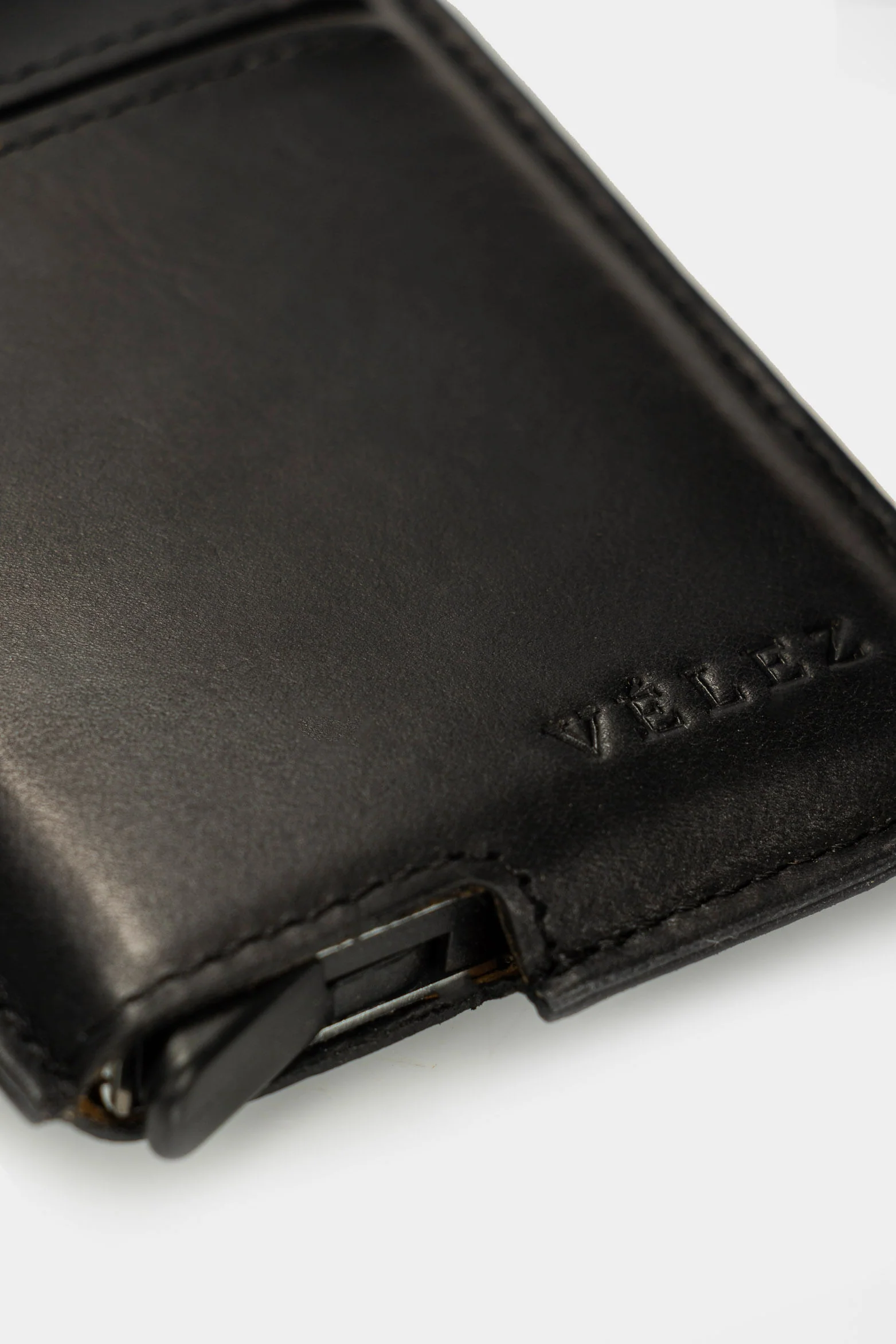 Leather Miniwallet Document Holder - Image 5