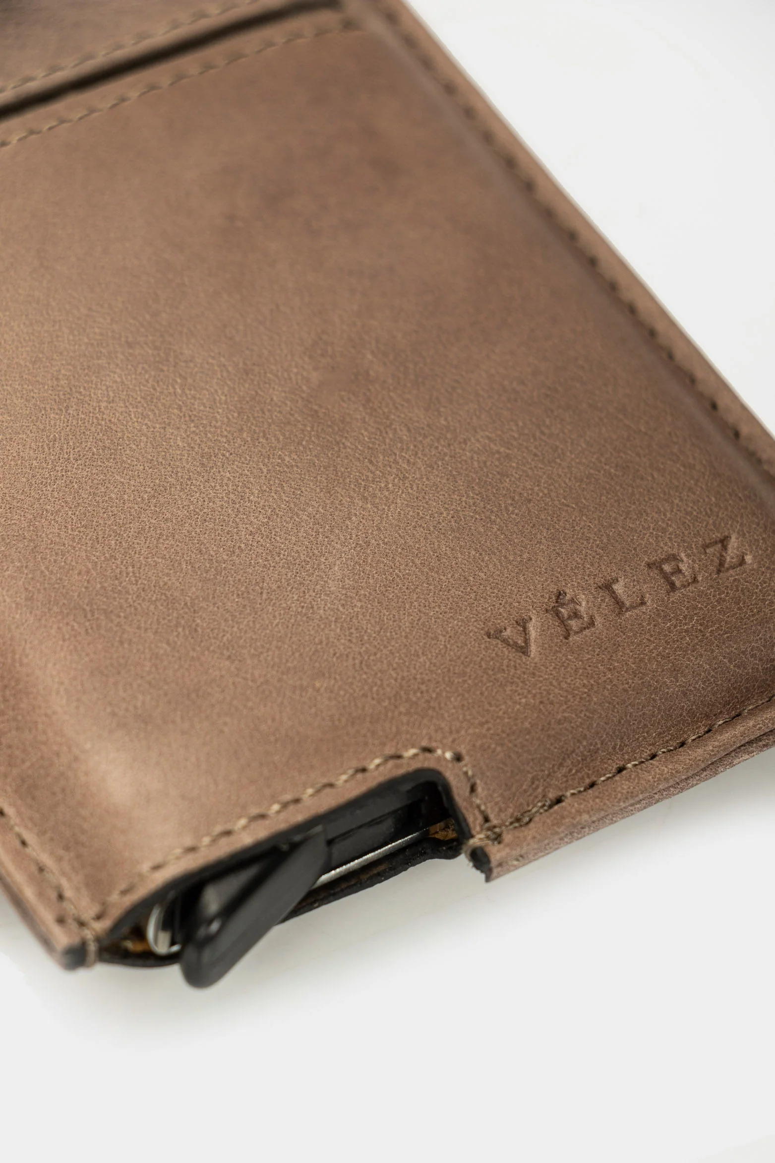Leather Miniwallet Document Holder - Image 5