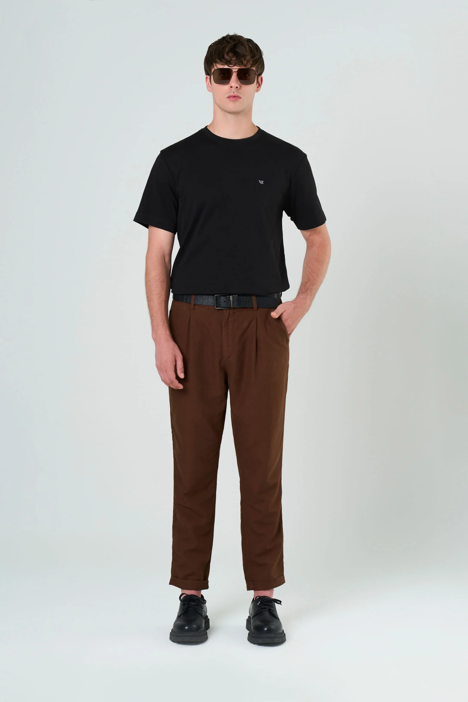 Lerici Short Sleeve T-Shirt for Men Semi Fitted - Image 4