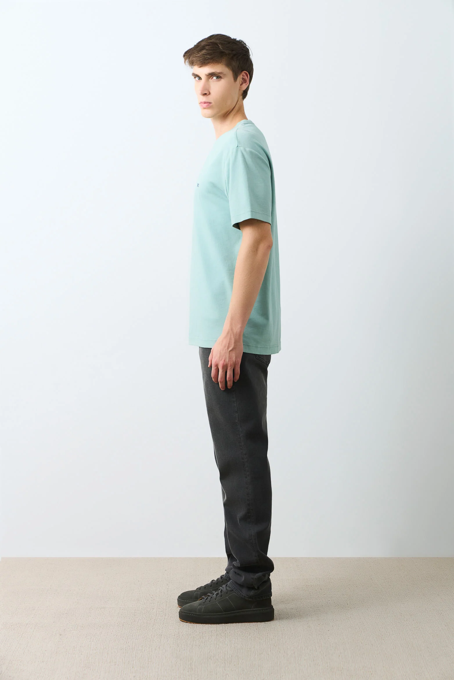 Lerici short-sleeve T-shirt for men semi-fitted - Image 2