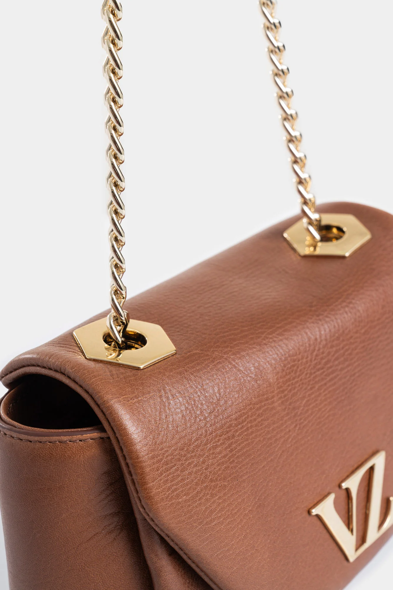 Lili 3.0 mini leather crossbody bag for women with chain - Image 4