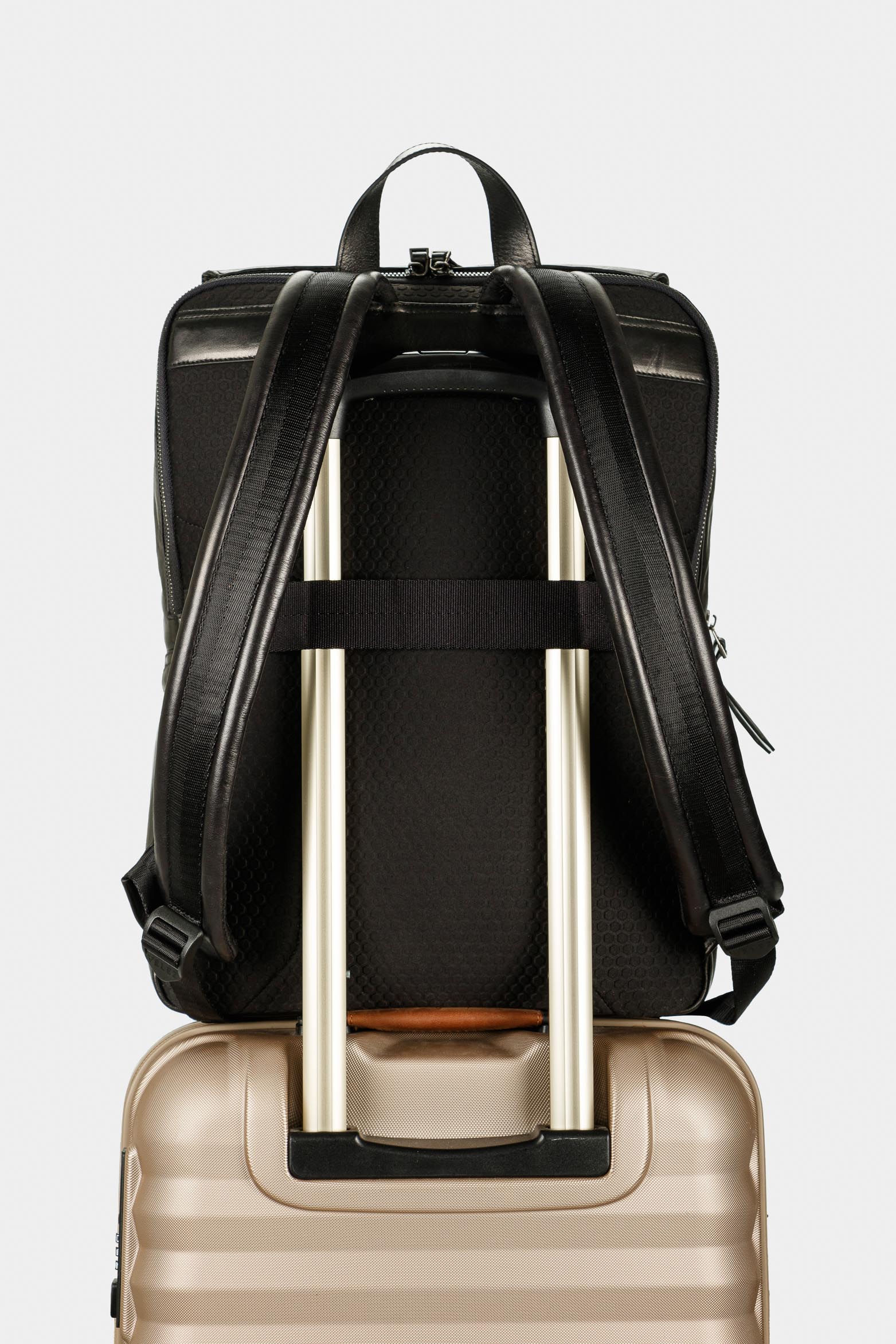 Line Leather Backpack - Image 4