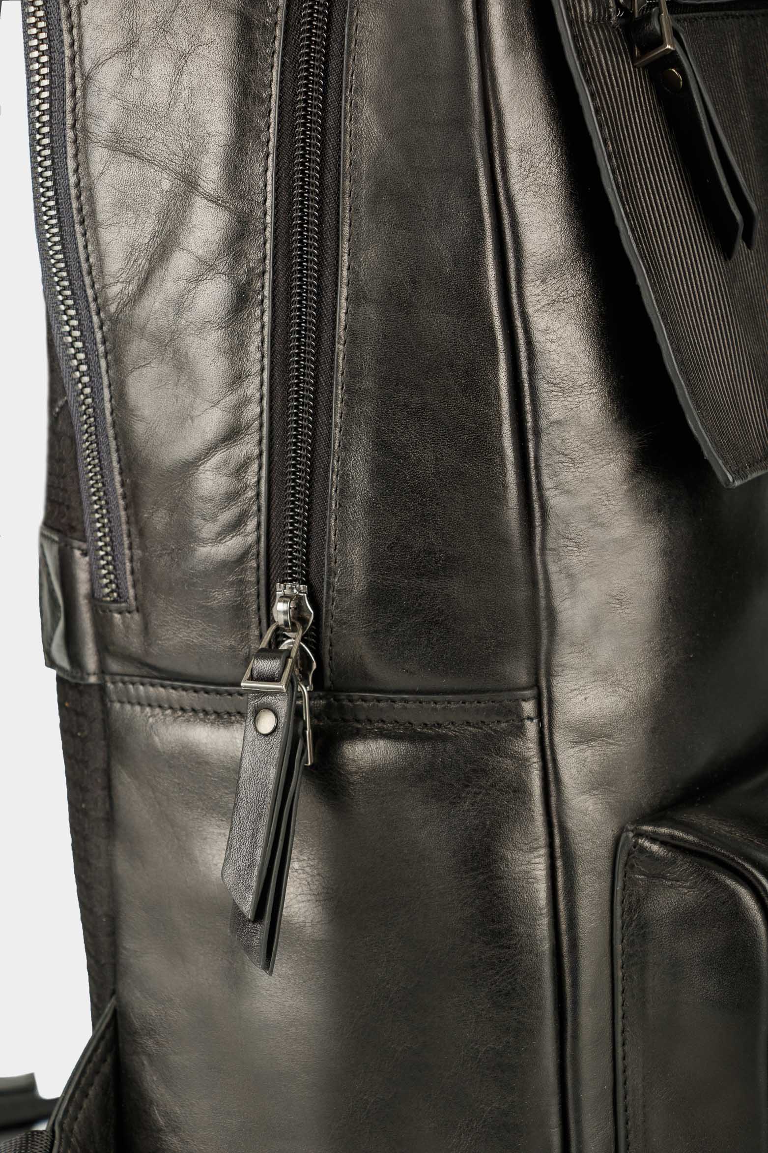 Line Leather Backpack - Image 6