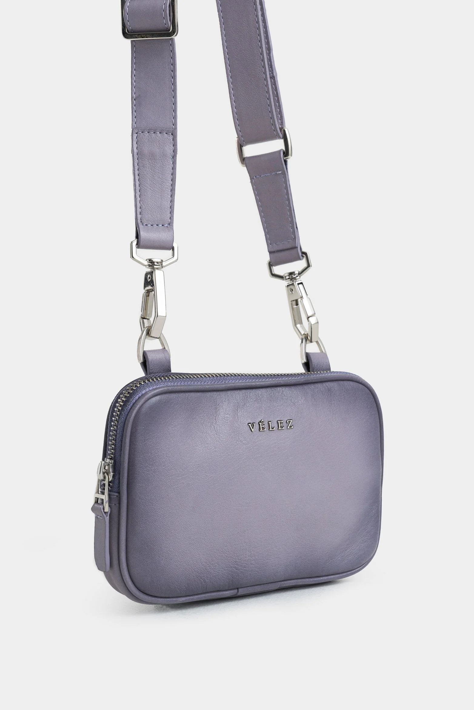 Lugano Mini Leather Hands-Free Bag for Men with Strap - Image 2