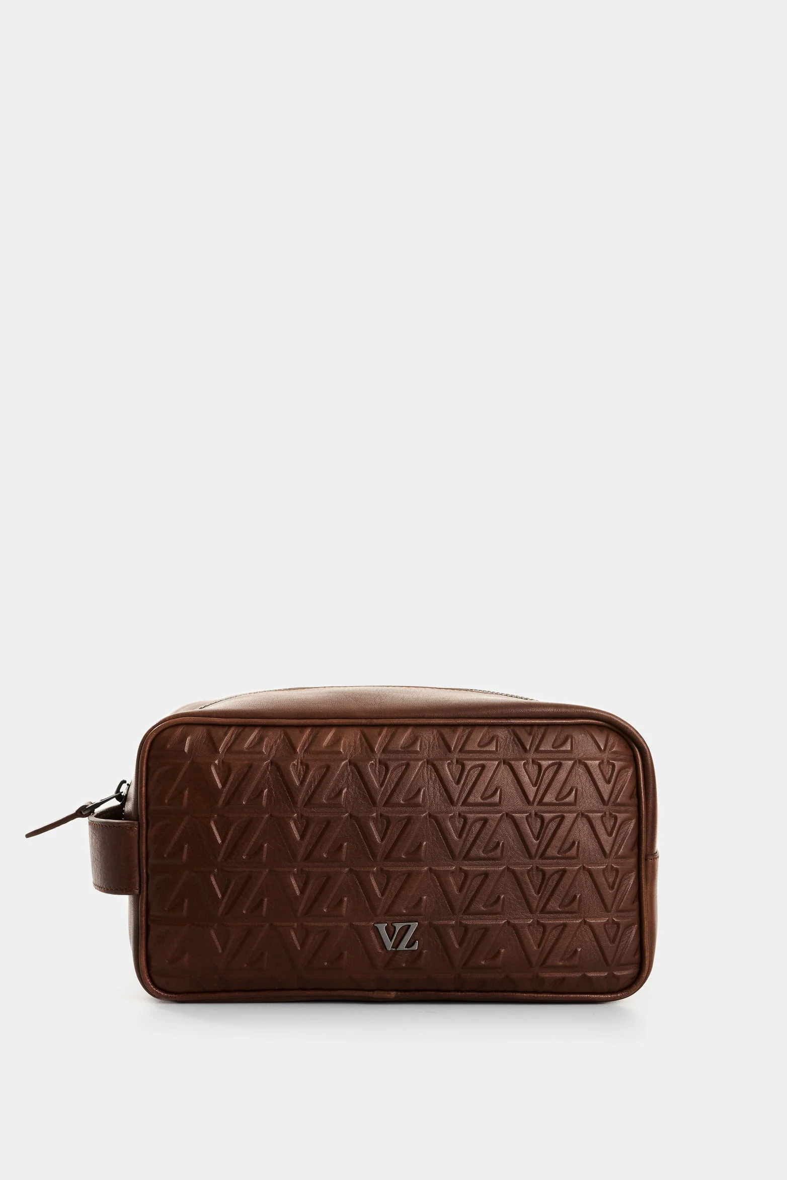 Lumen Leather Travel Organizer for Men, Monogram