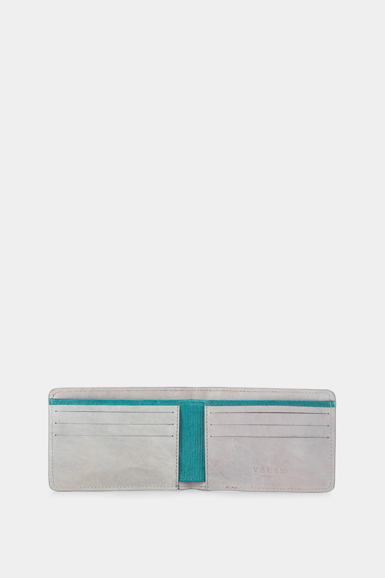 Lunar Leather Wallet for Men with Color Contrast - Image 2