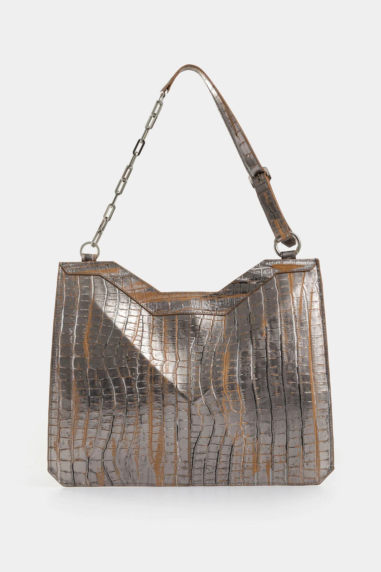 Magena Mini Leather Shopping Bag for Women with Studs - Image 3