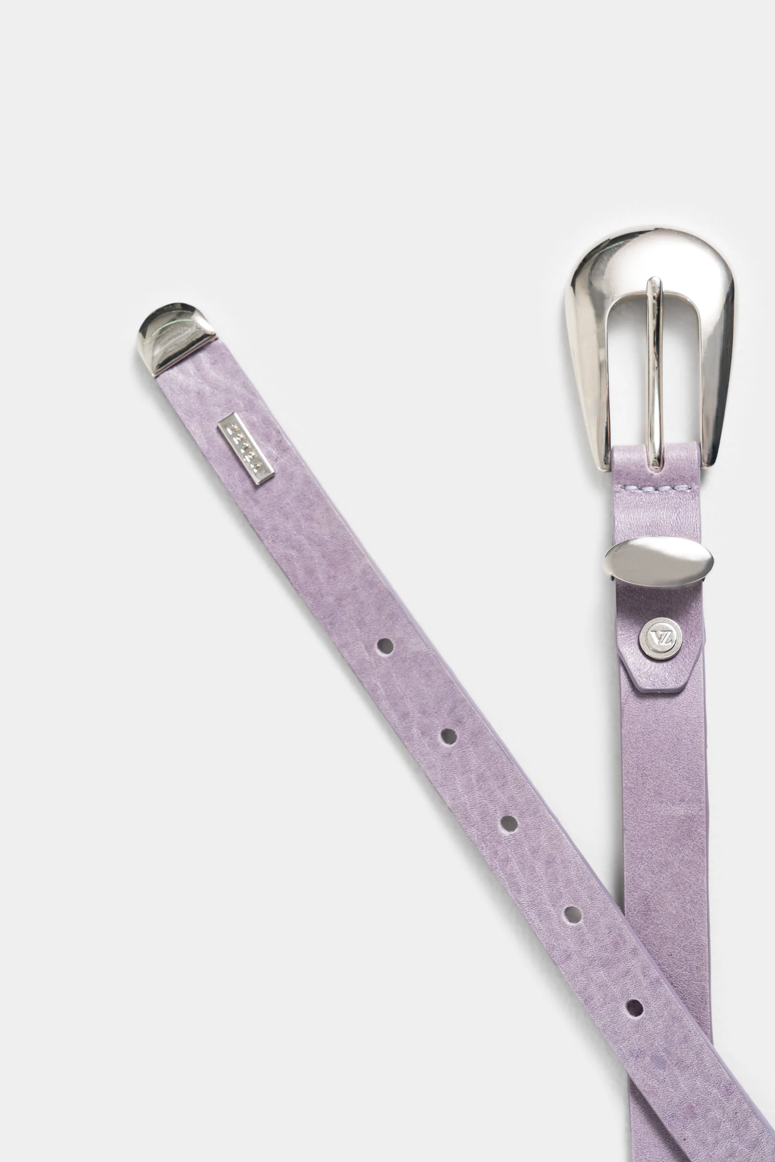 Mallorca Single-Sided Smooth Leather Belt for Women with Metallic Tip - Image 3