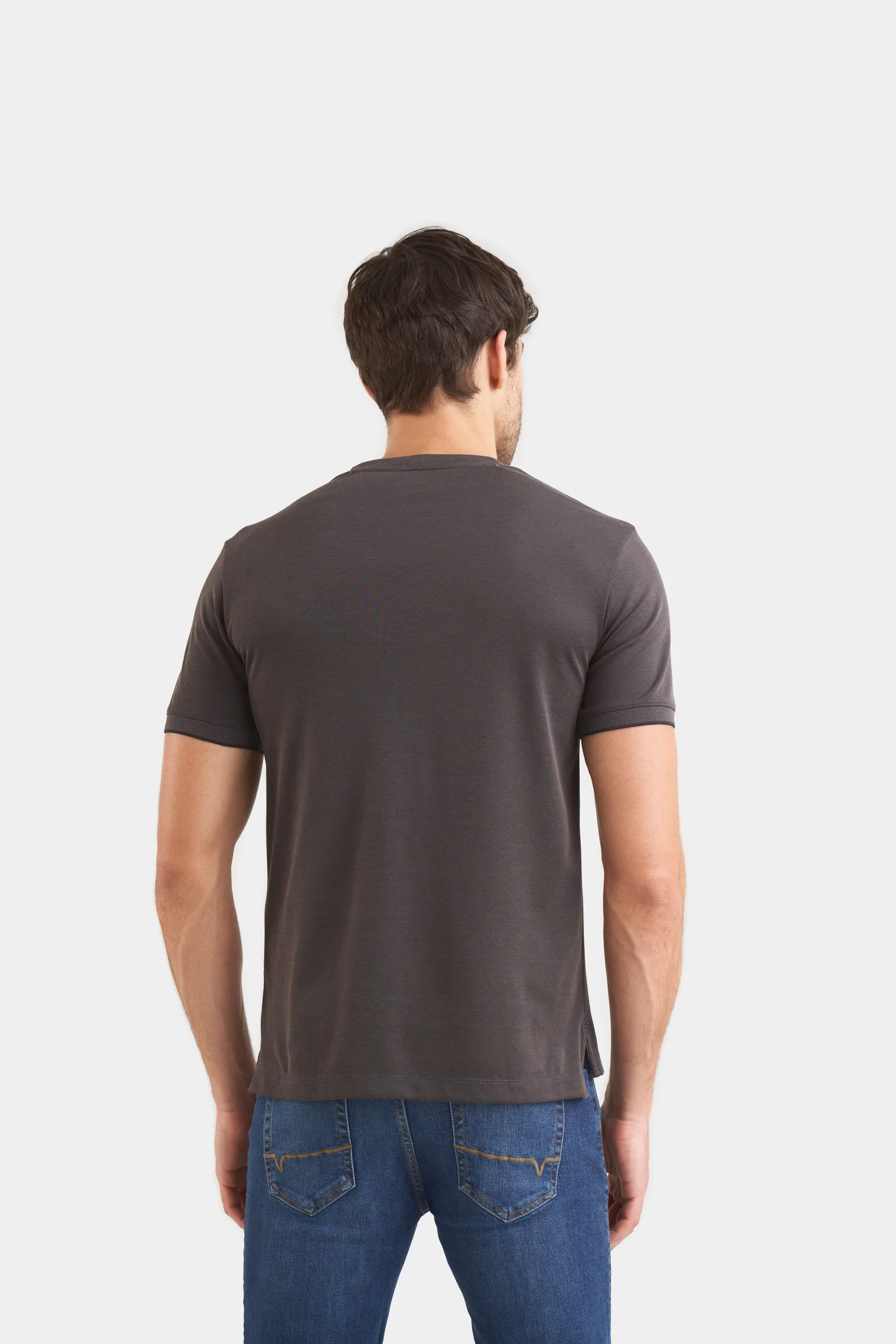 Men’s Arizona Micropima Semi-Fitted T-Shirt - Image 5