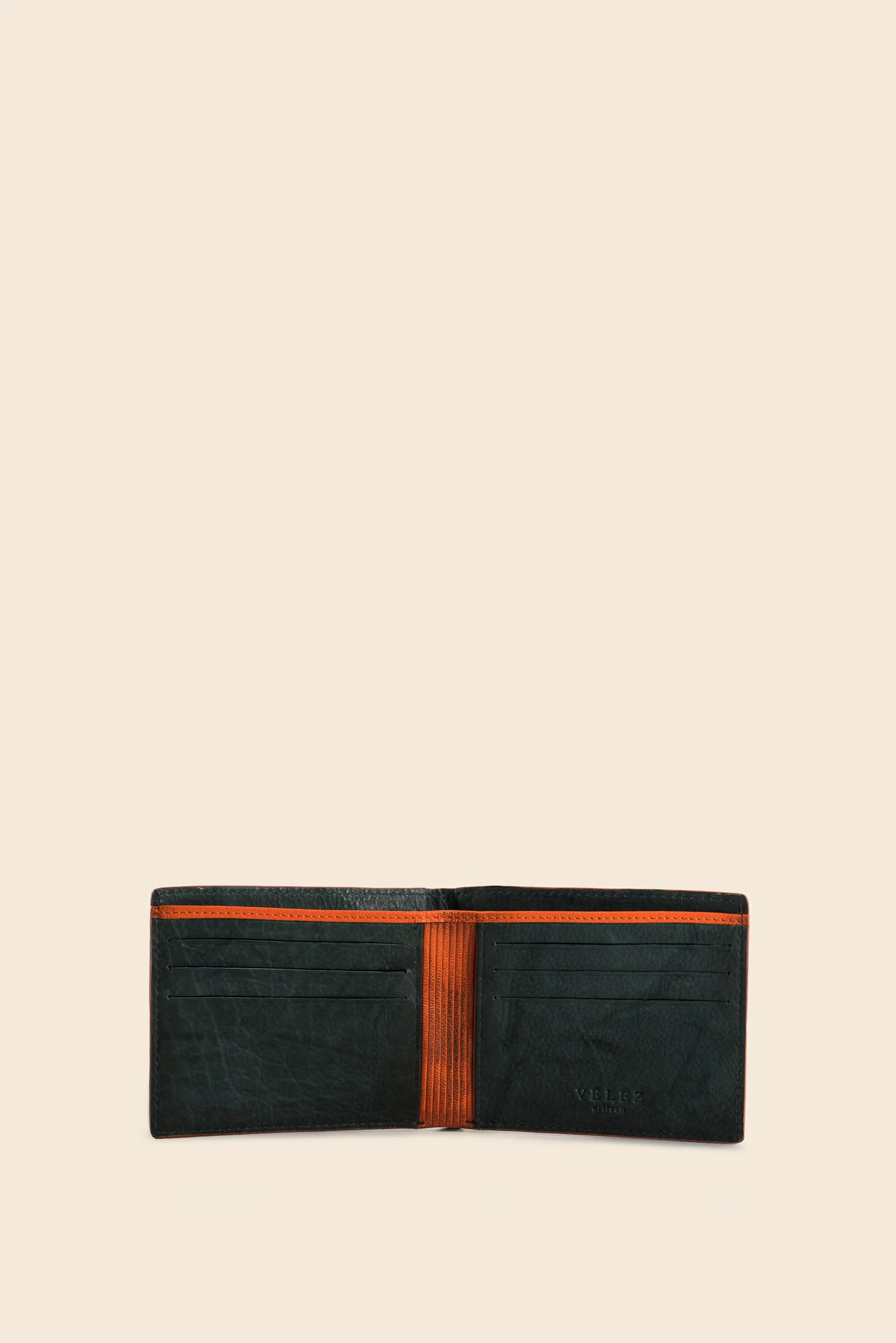 Men’s Australis Wallet in Hand-Aged Smooth Leather - Image 2