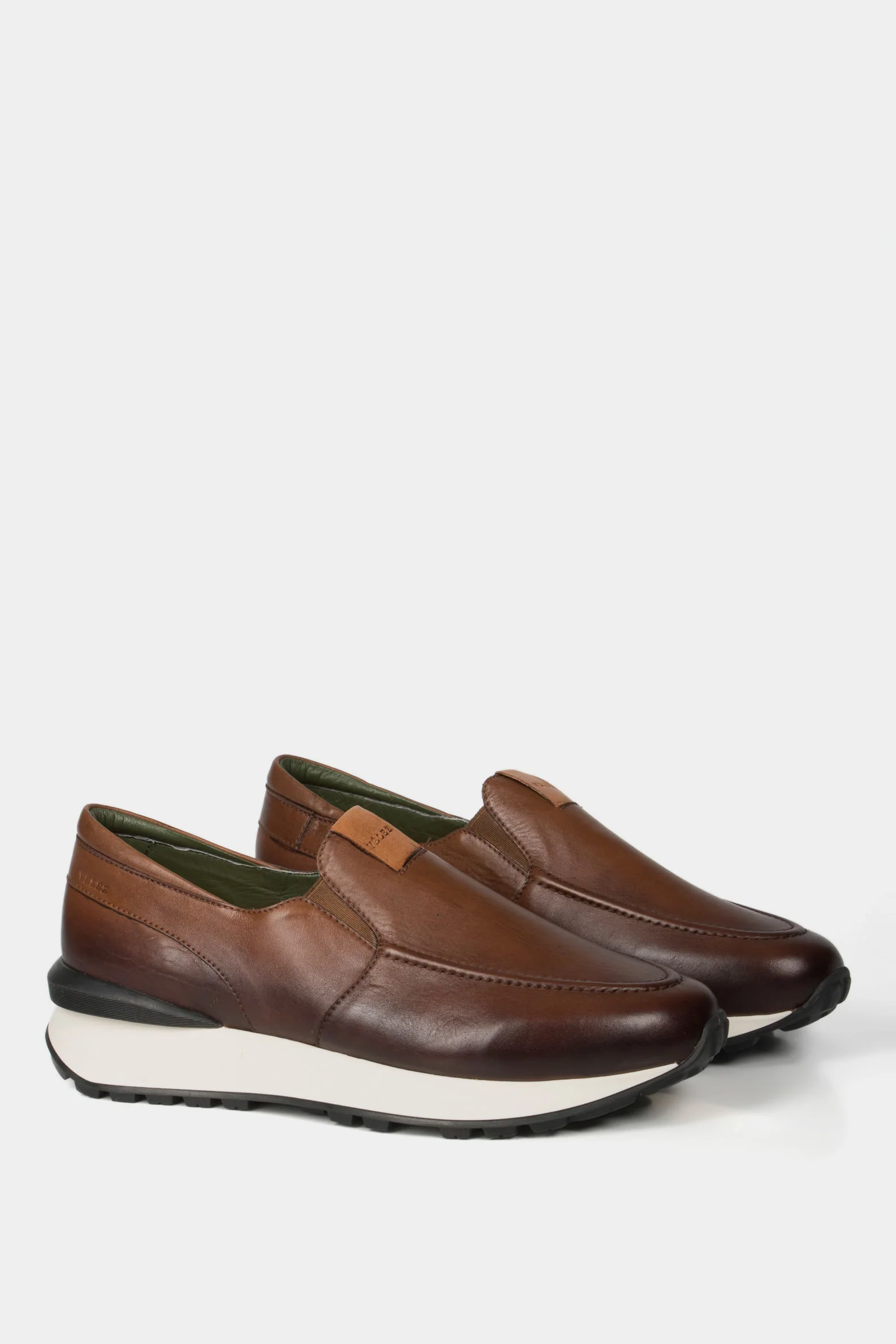 Men’s Ciprés Casual Leather Loafers Sport-Inspired Honey - Image 2