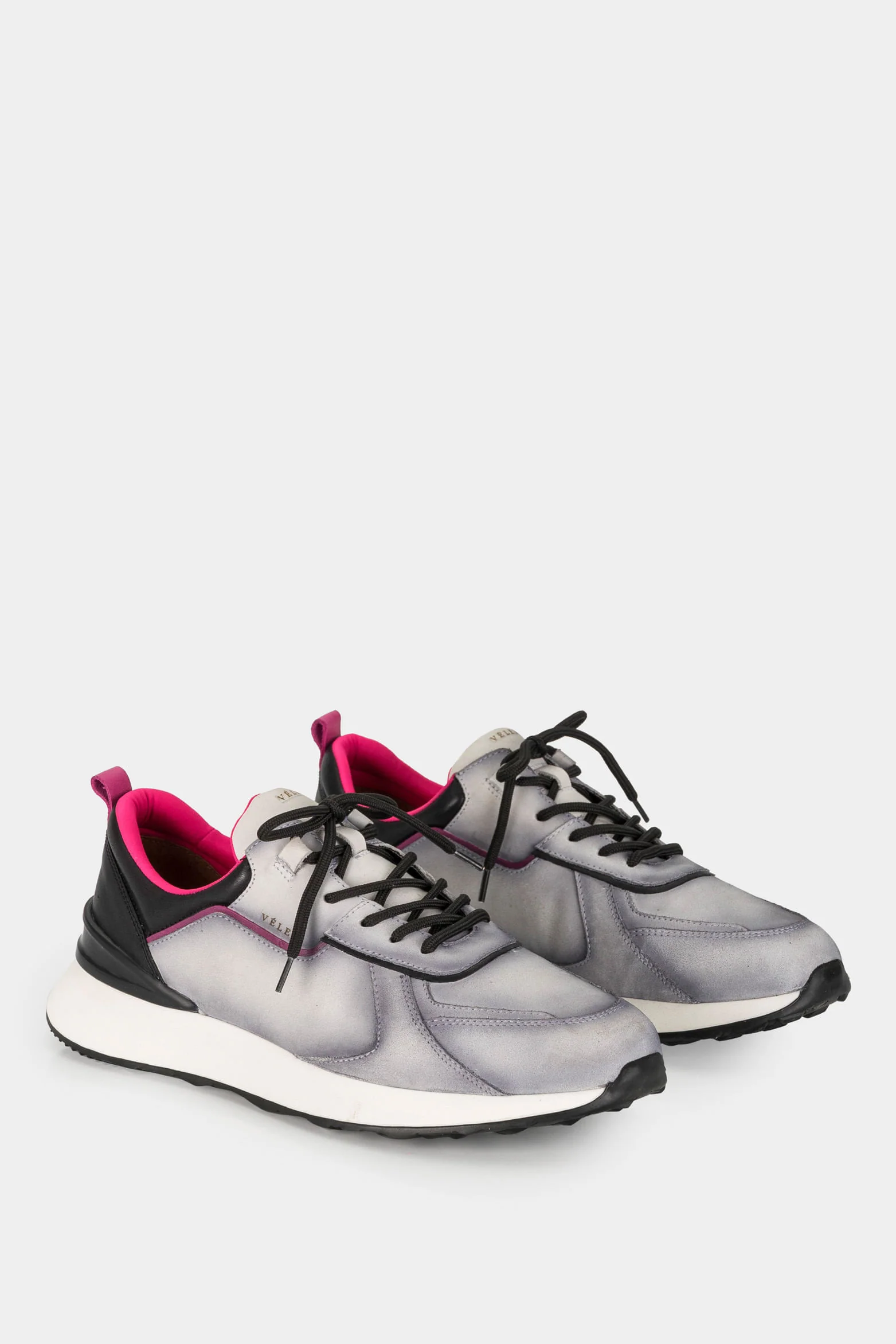 Men’s Herbert Leather Sneakers with Two-Tone Sole - Image 2