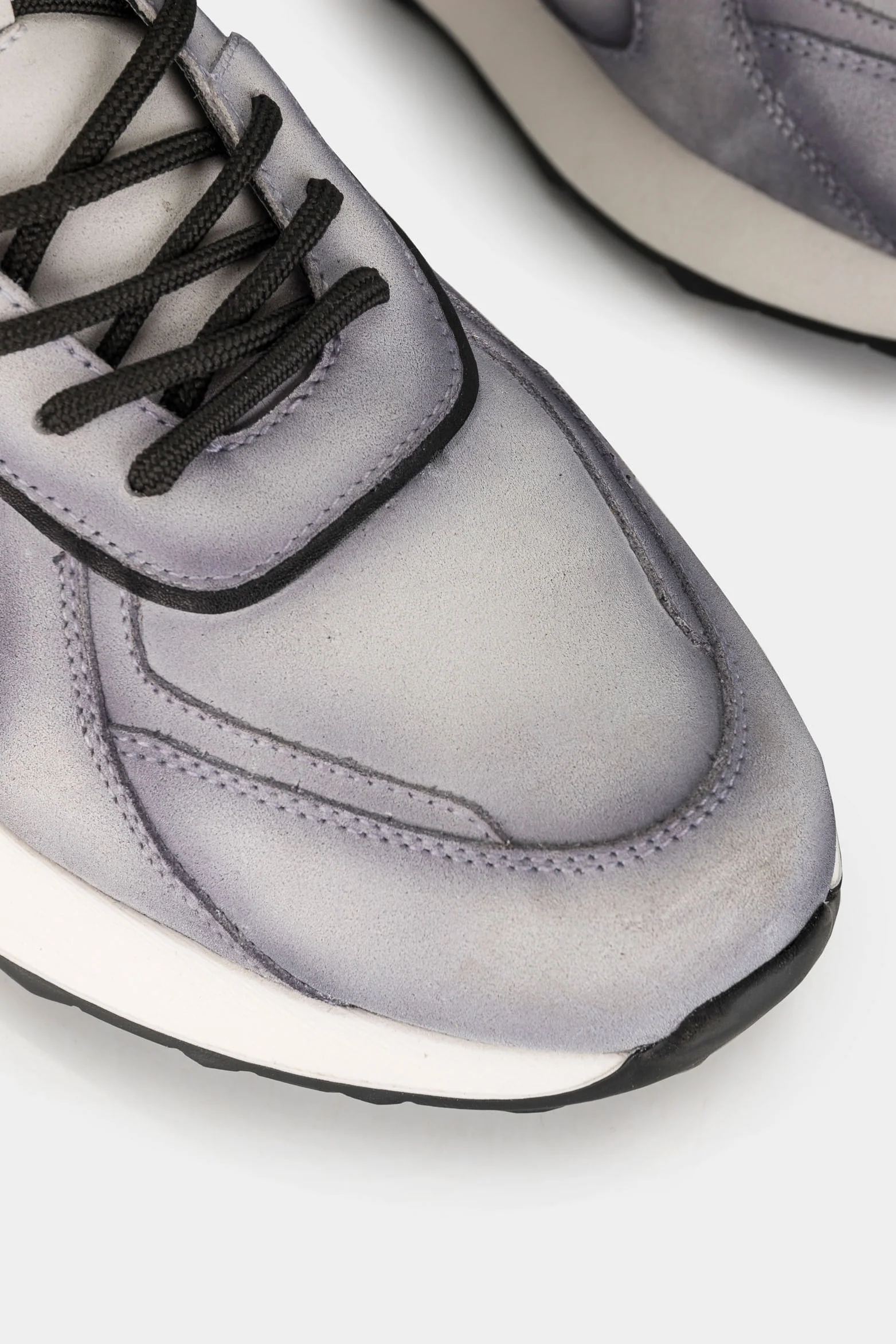 Men’s Herbert Leather Sneakers with Two-Tone Sole - Image 4
