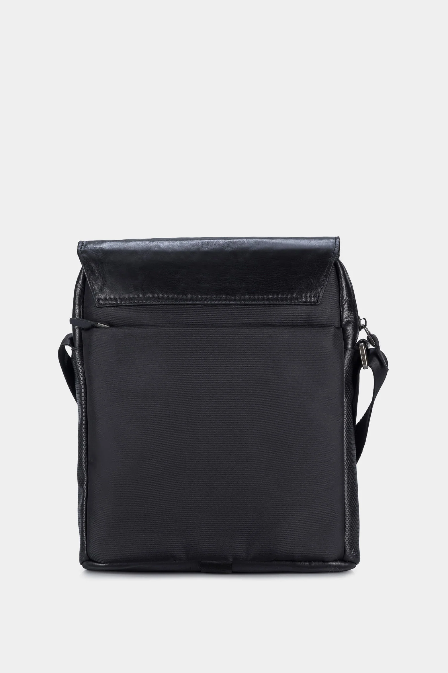 Men’s Leather Shoulder Handbags with Branded Strap - Image 3