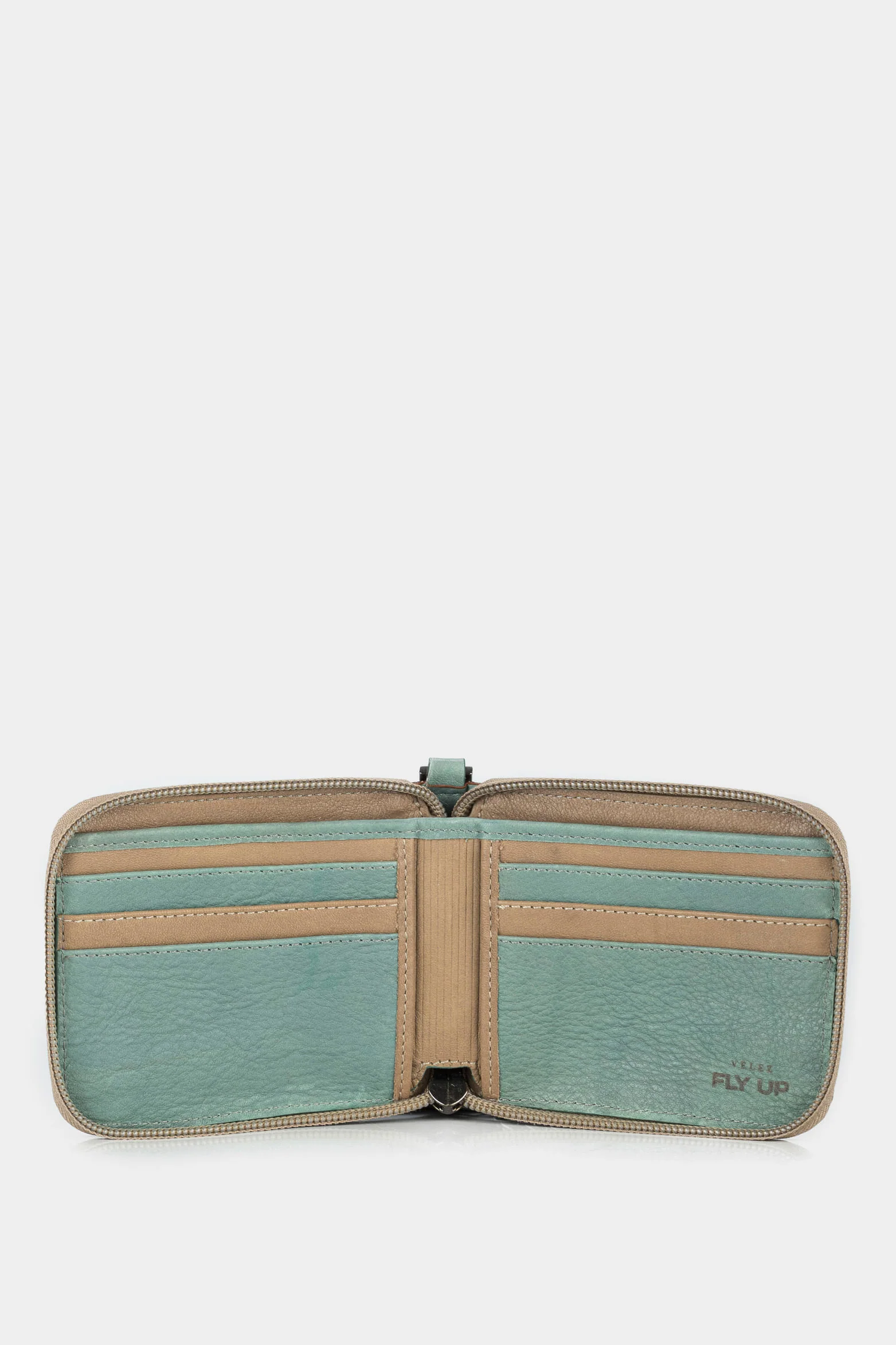 Men’s Lebrunt Leather Wallet with Removable Chain and Carabiner - Image 2