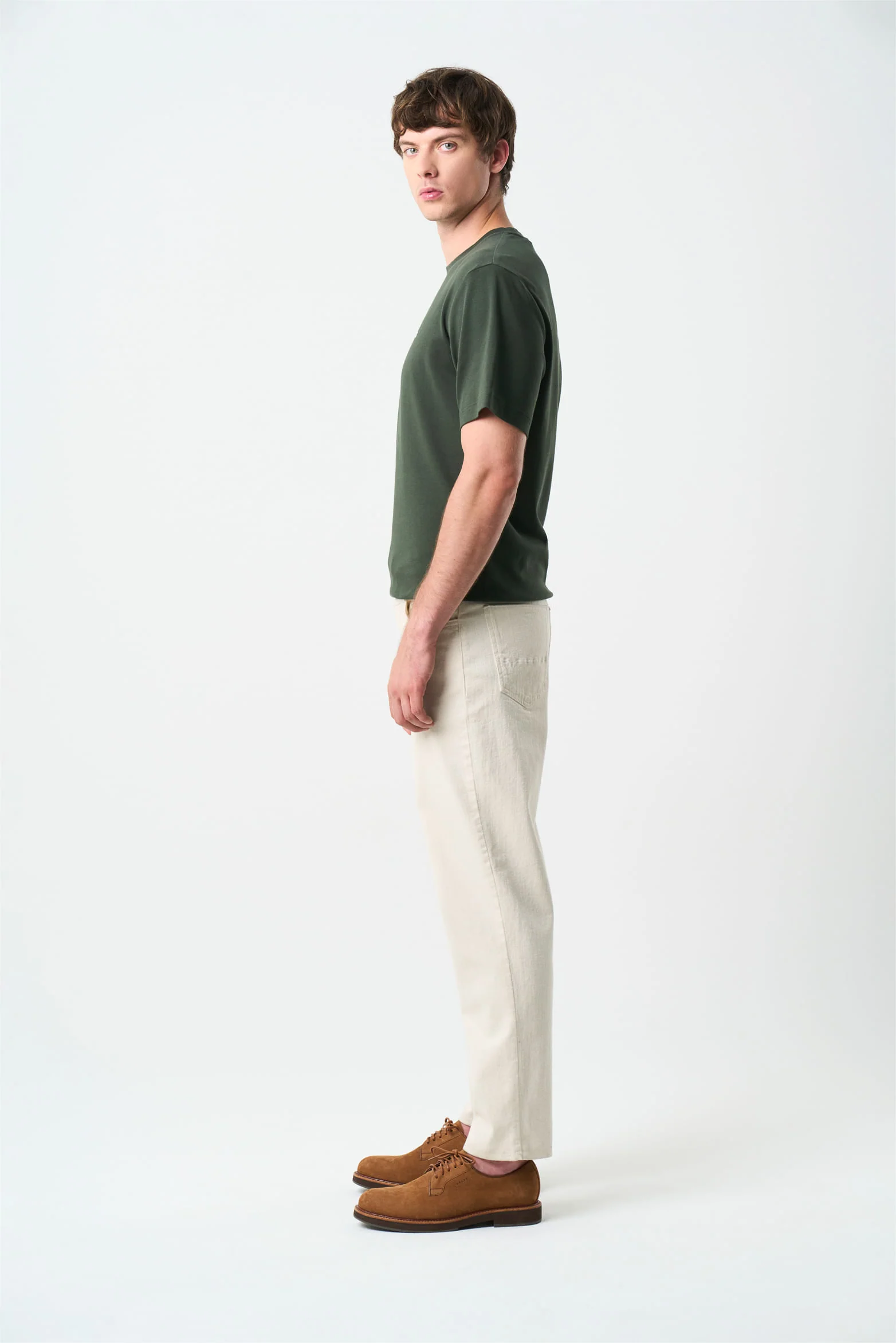 Men’s Lerici Short-Sleeve T-Shirt Semi-Fitted - Image 2
