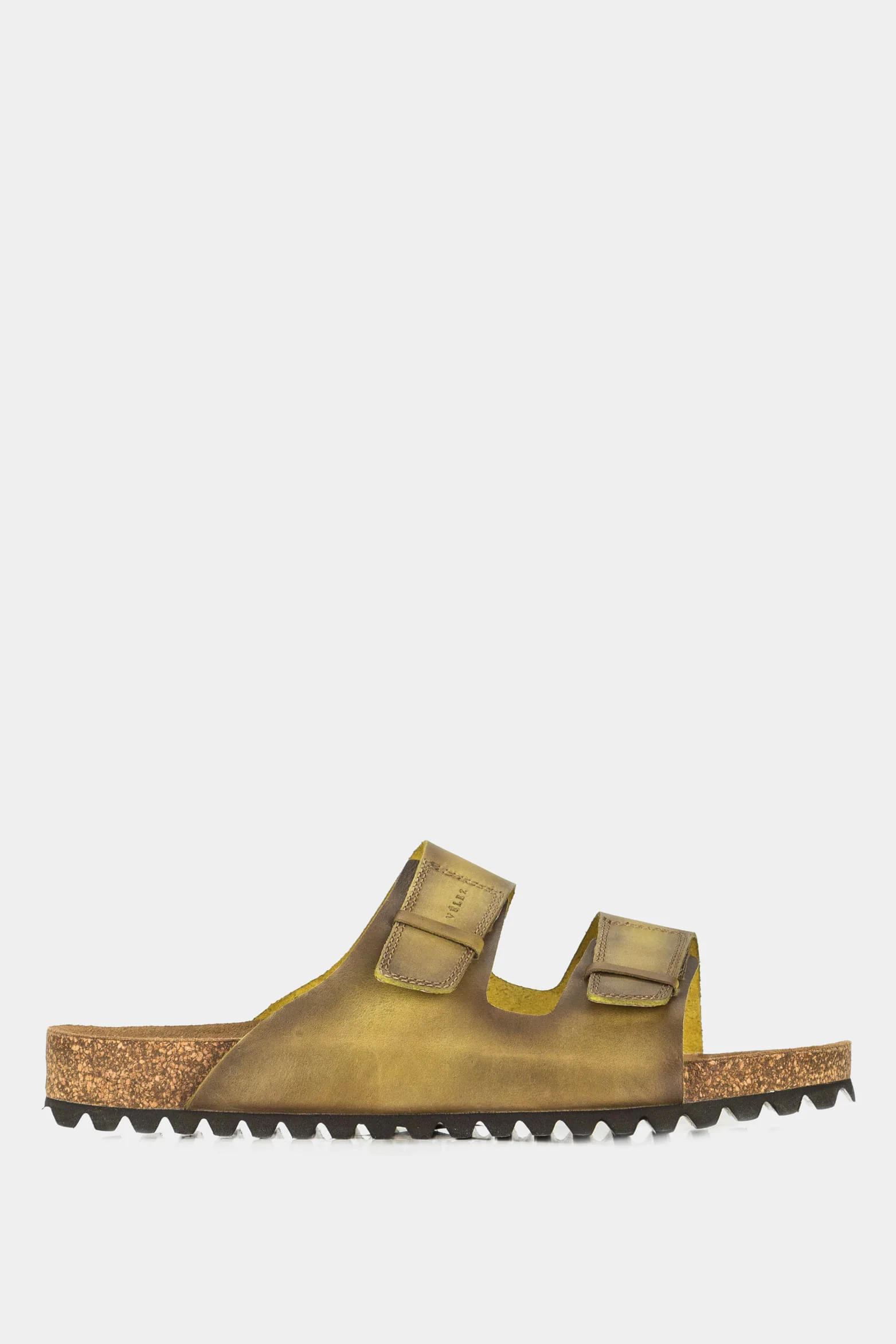 Men’s Lugano Sandals in Smooth Leather with Ergonomic Insole