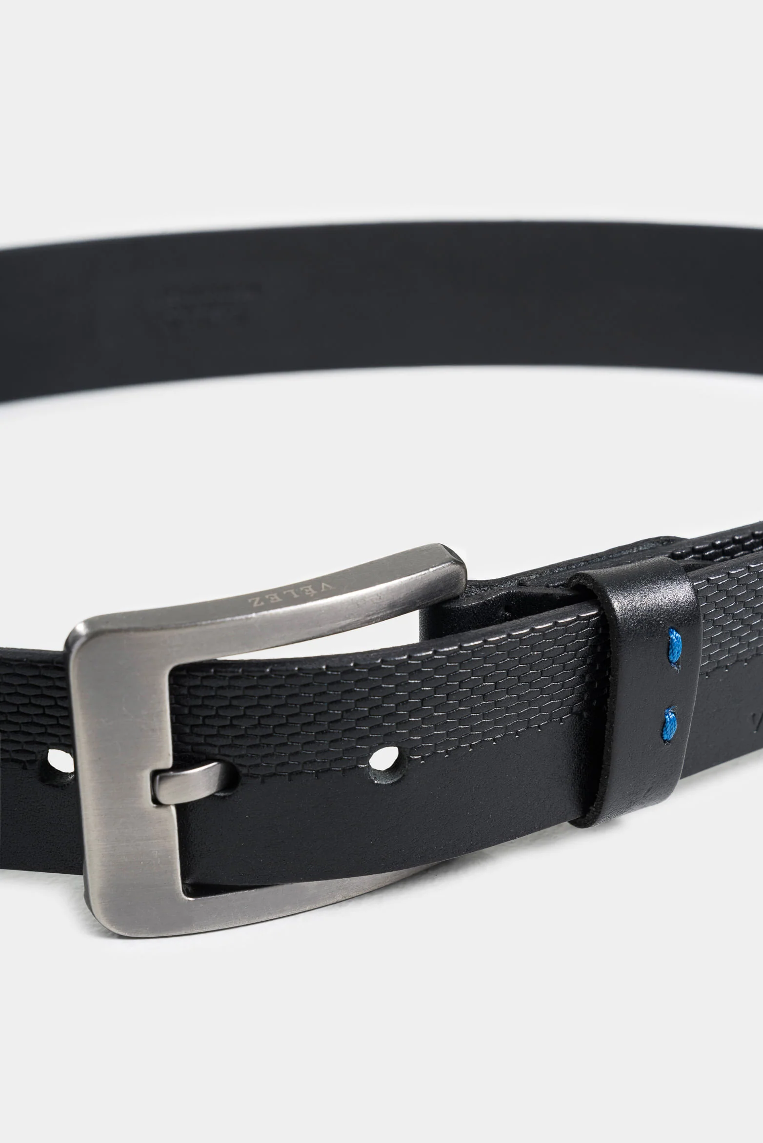 Men’s Match Regular Face Leather Belt - Image 4