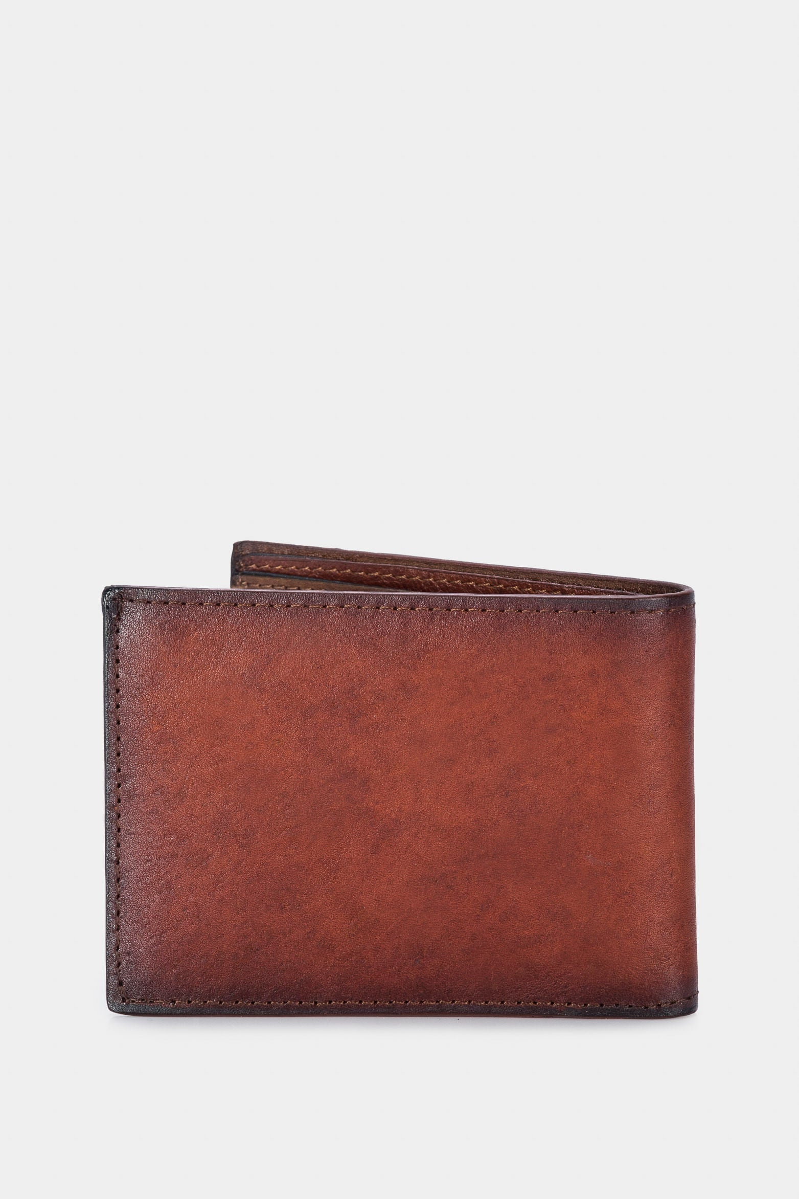 Men’s Onyx Leather Multi-Compartment Wallet - Image 3