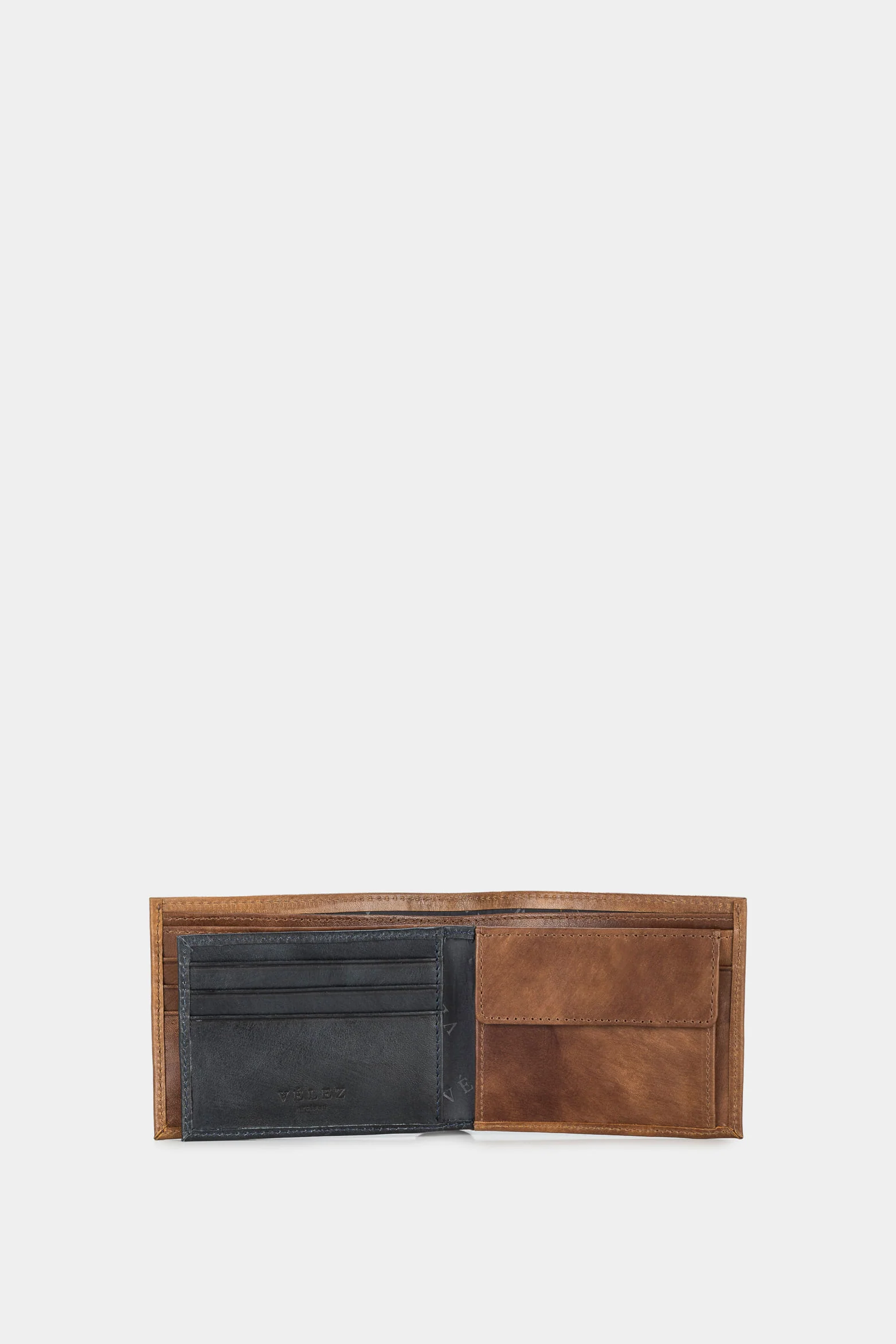 Men’s Salvaje Leather Wallet Internal Coin Pocket - Image 2