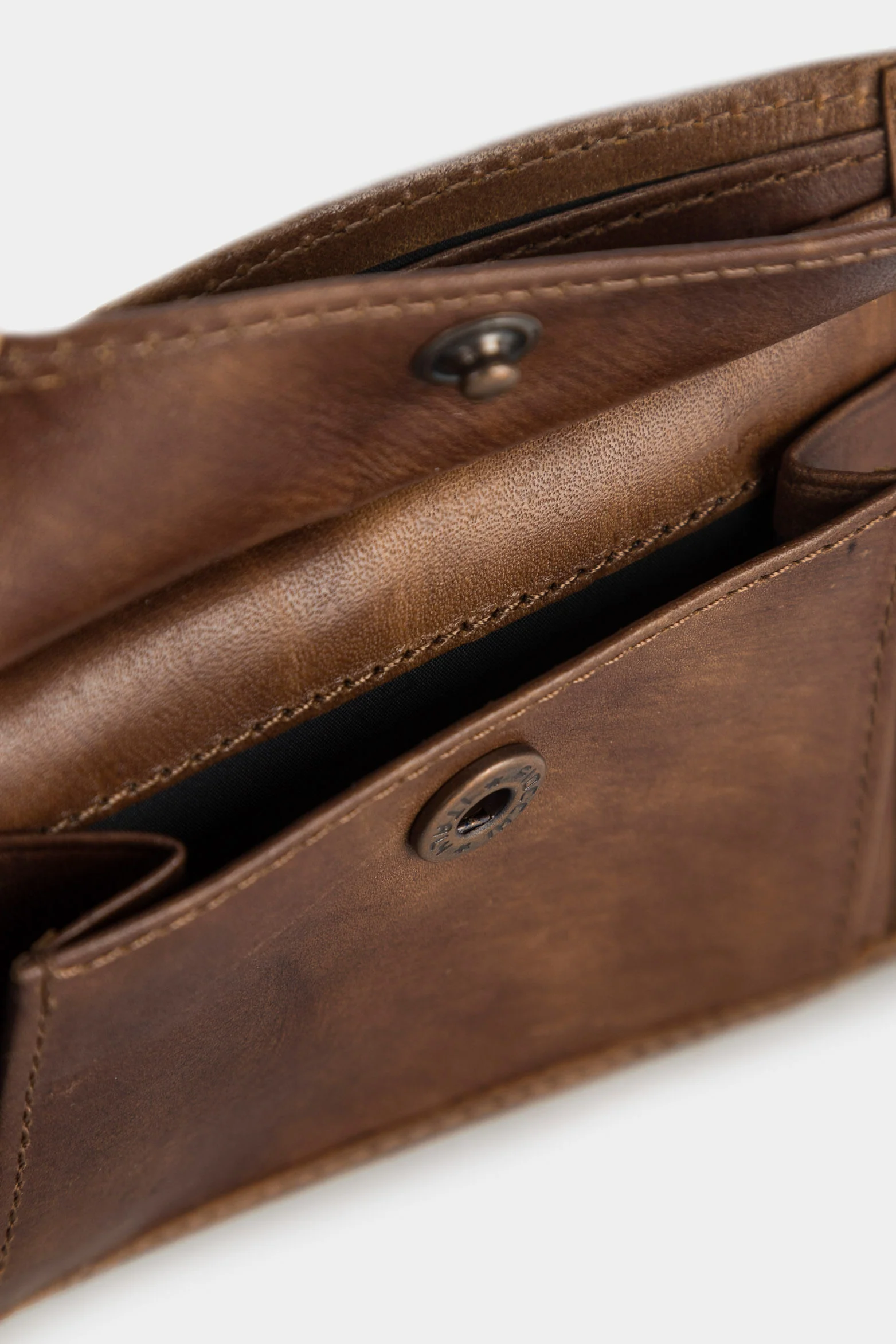 Men’s Salvaje Leather Wallet Internal Coin Pocket - Image 5