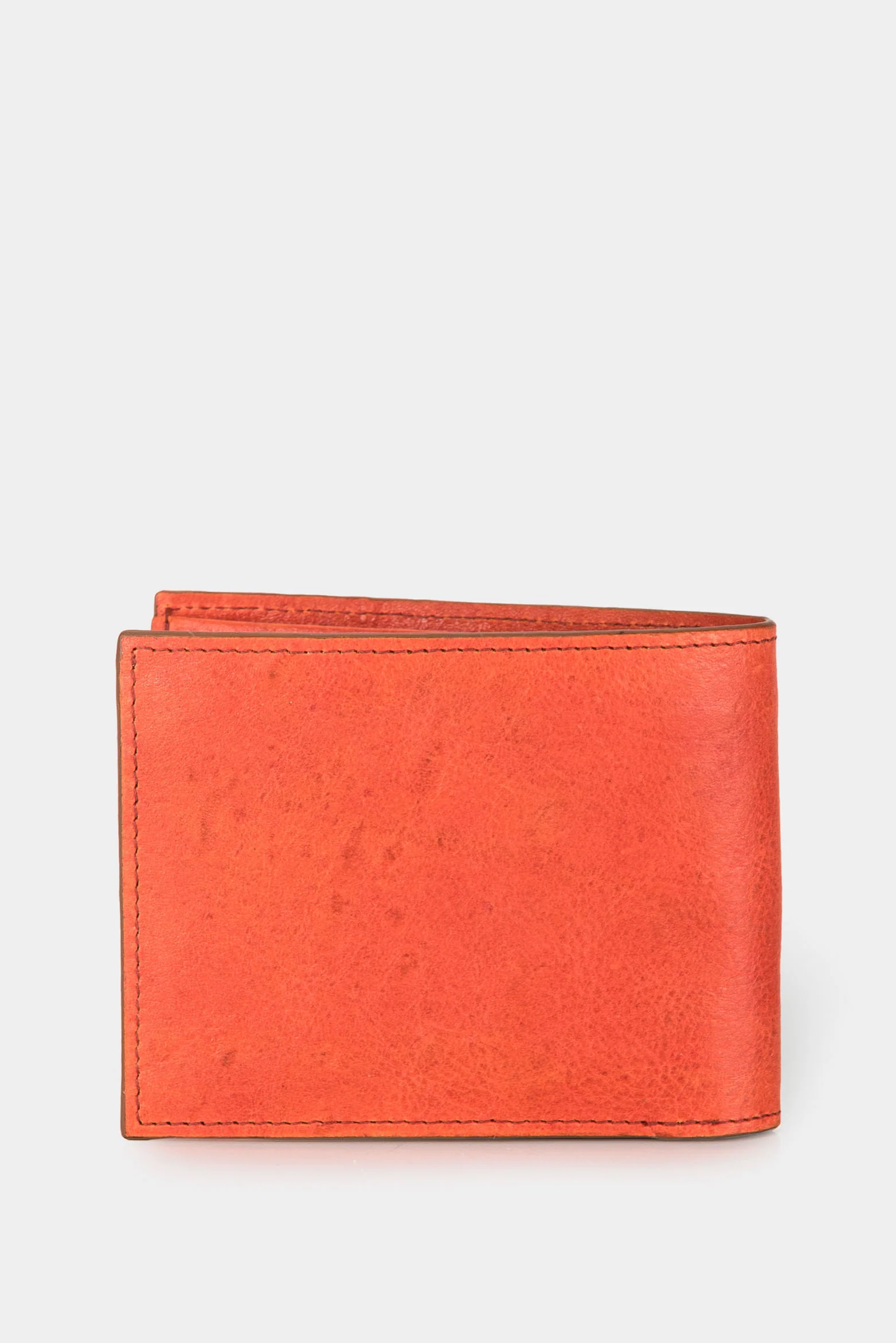 Men’s Vent Wallet in Smooth Leather with Metallic Appliqué - Image 3
