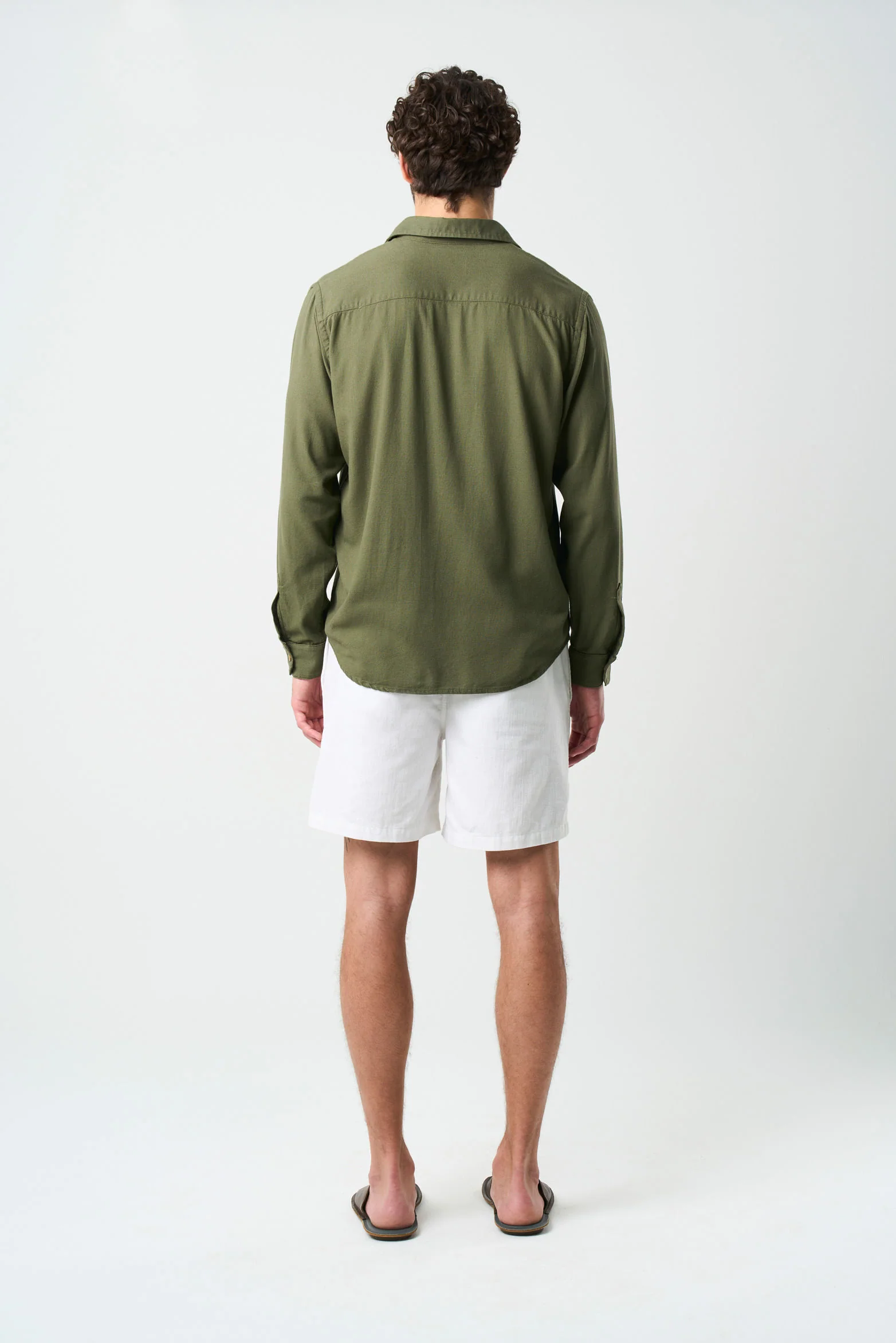 Men's Belgium Linen Shorts - Image 3