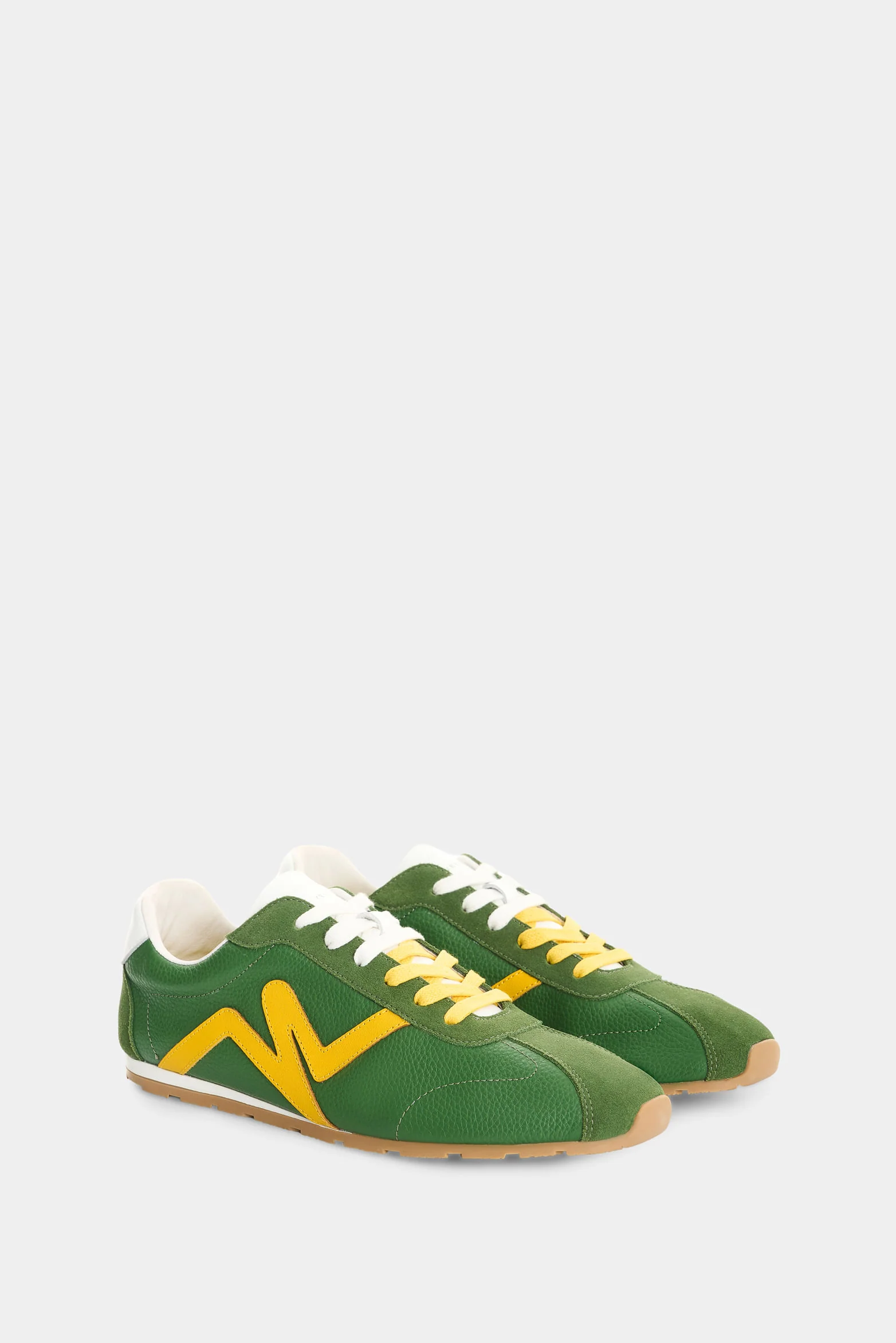 Men's Blooms Leather Sneakers - Image 2
