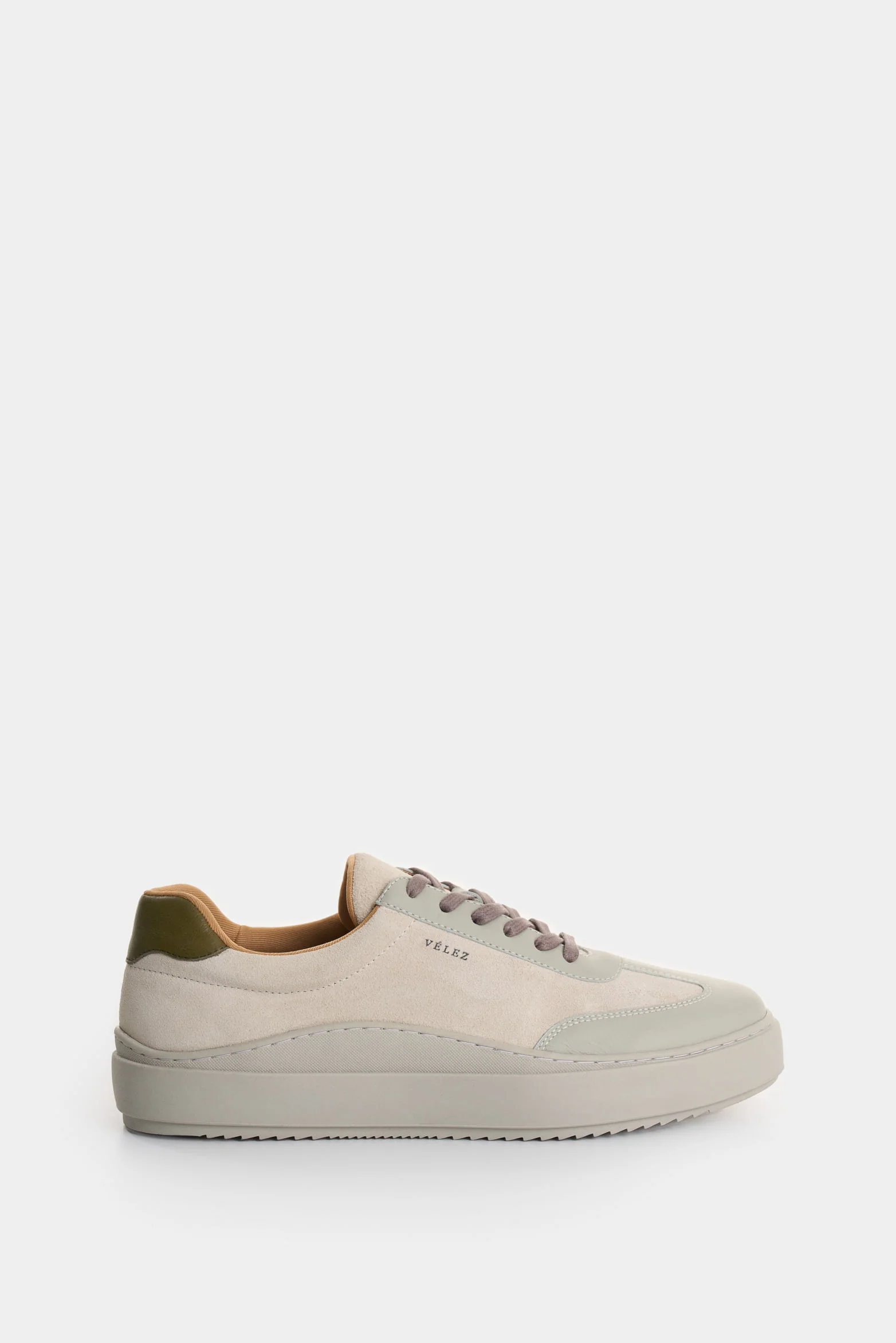Men's Clima Leather Sneakers with a Scribble Effect