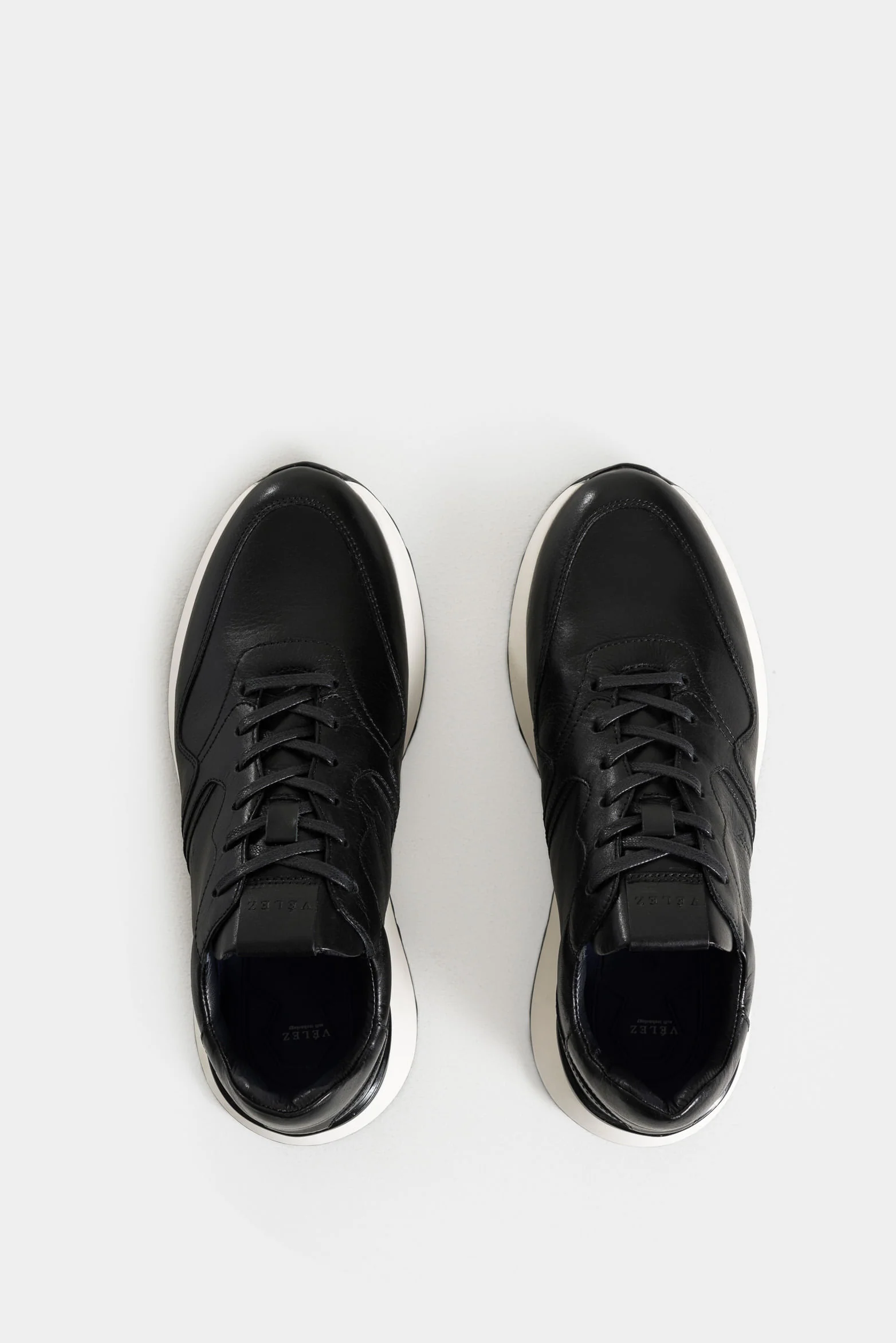 Men's Cooper 3 Leather Sneakers with Contrast Spoiler - Image 4