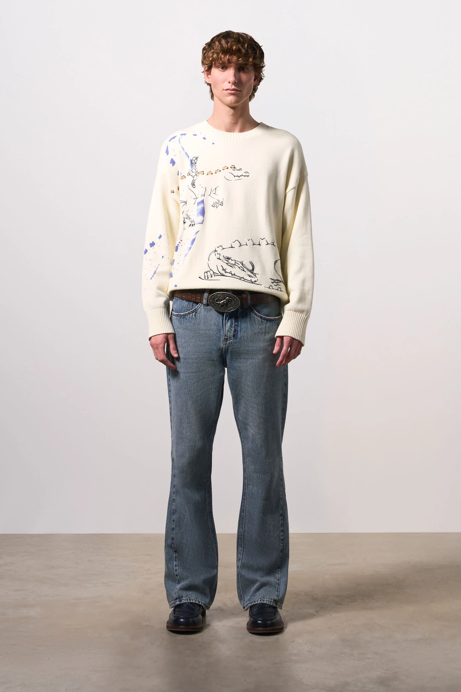 Men's Dino Knit Sweater