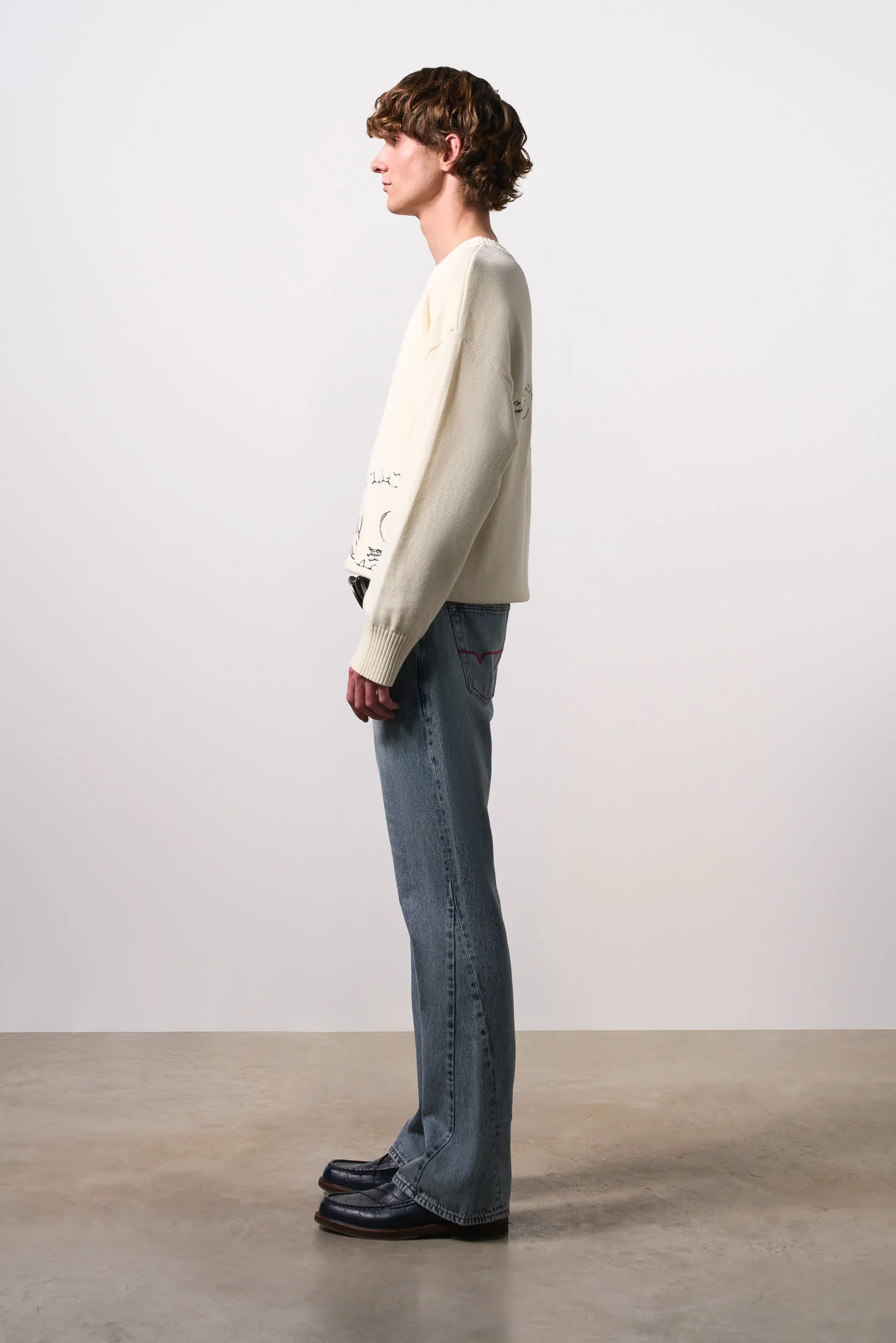 Men's Dino Knit Sweater - Image 2