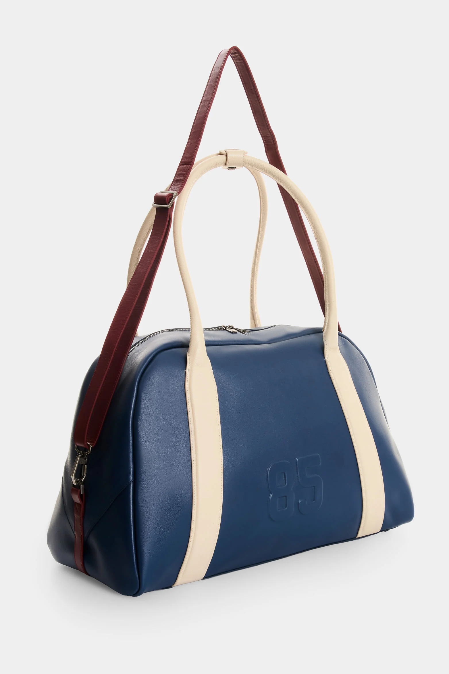 Men's Leather Bowling Bag - Image 2