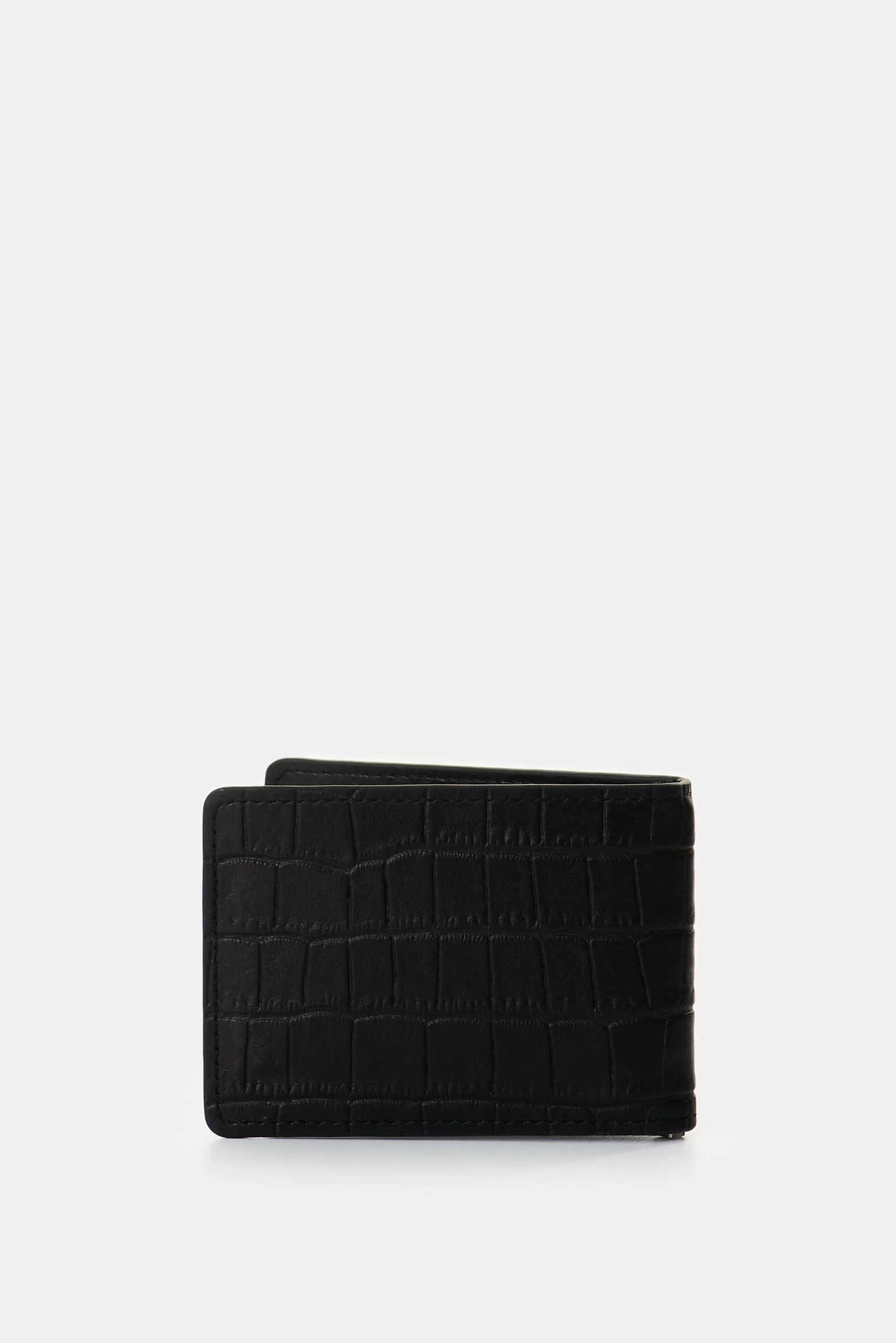 Men's Ópalo Leather Billfold with Texture - Image 3