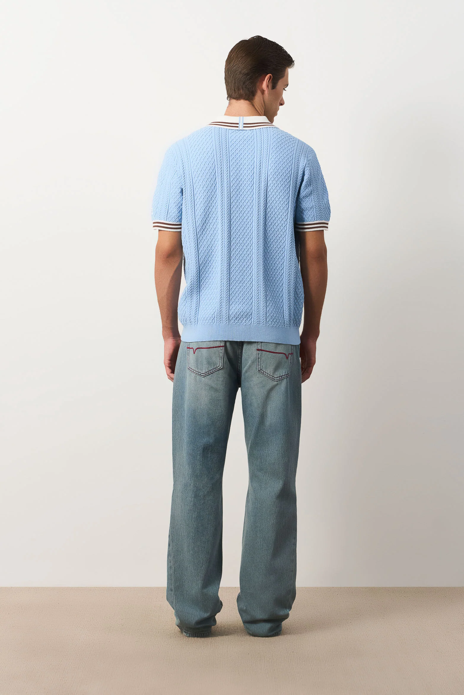 Men's Short Sleeve Polo Shirt - Image 3