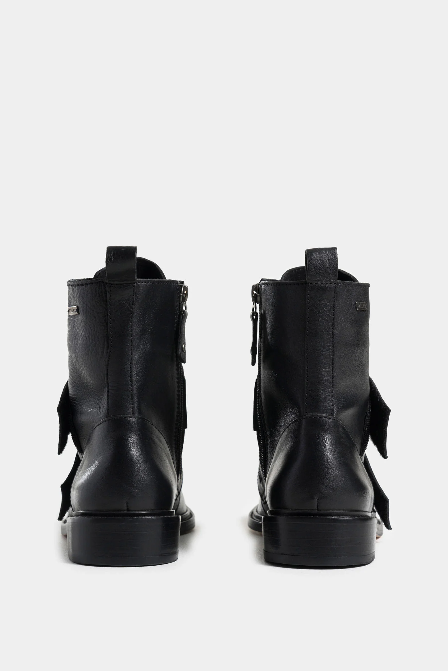 Mentha Leather Ankle Boots for Women with Military Silhouette - Image 3