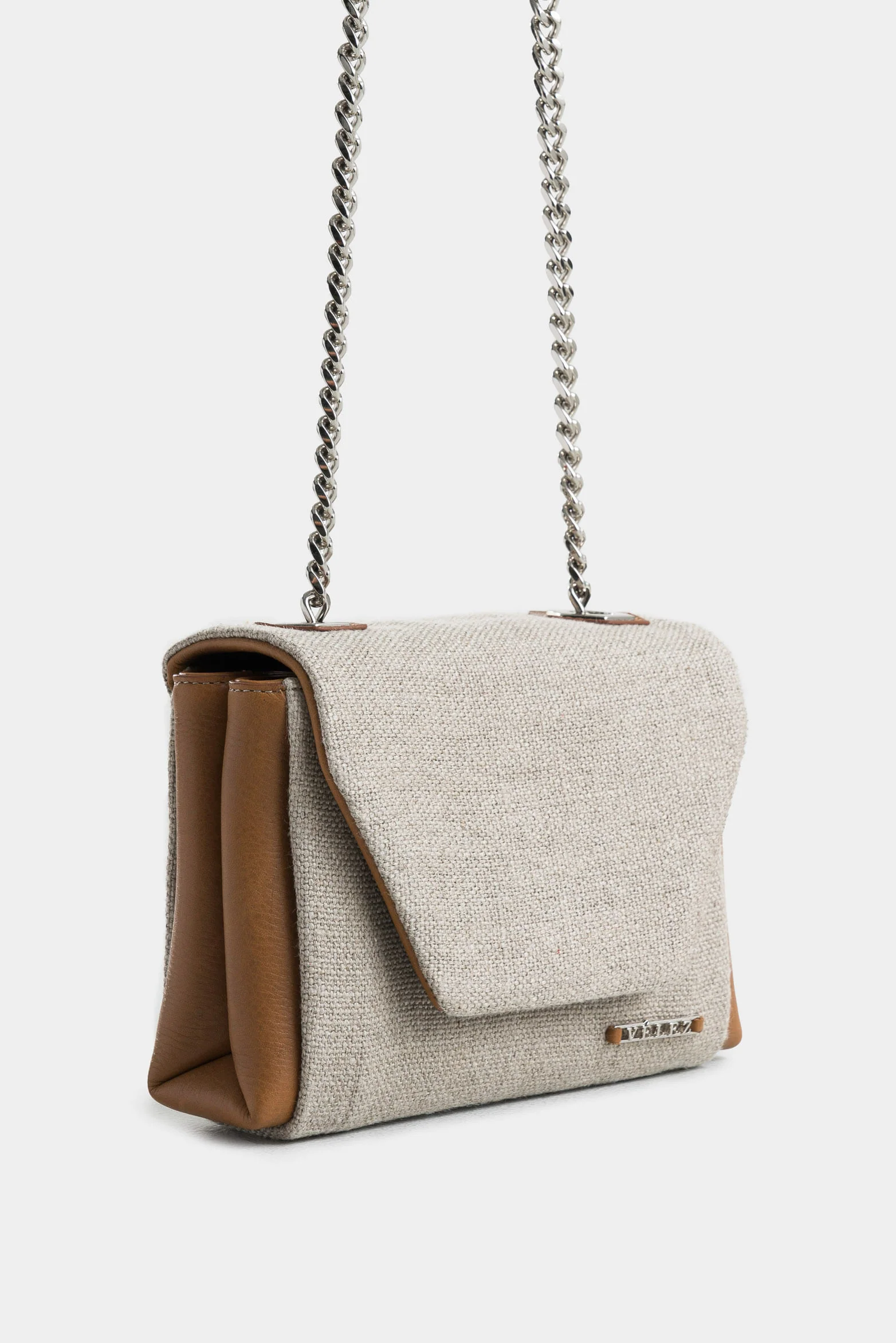 Mini Lili 2.0 Hands-Free Leather Bag with Hexagon Silhouette - Image 2