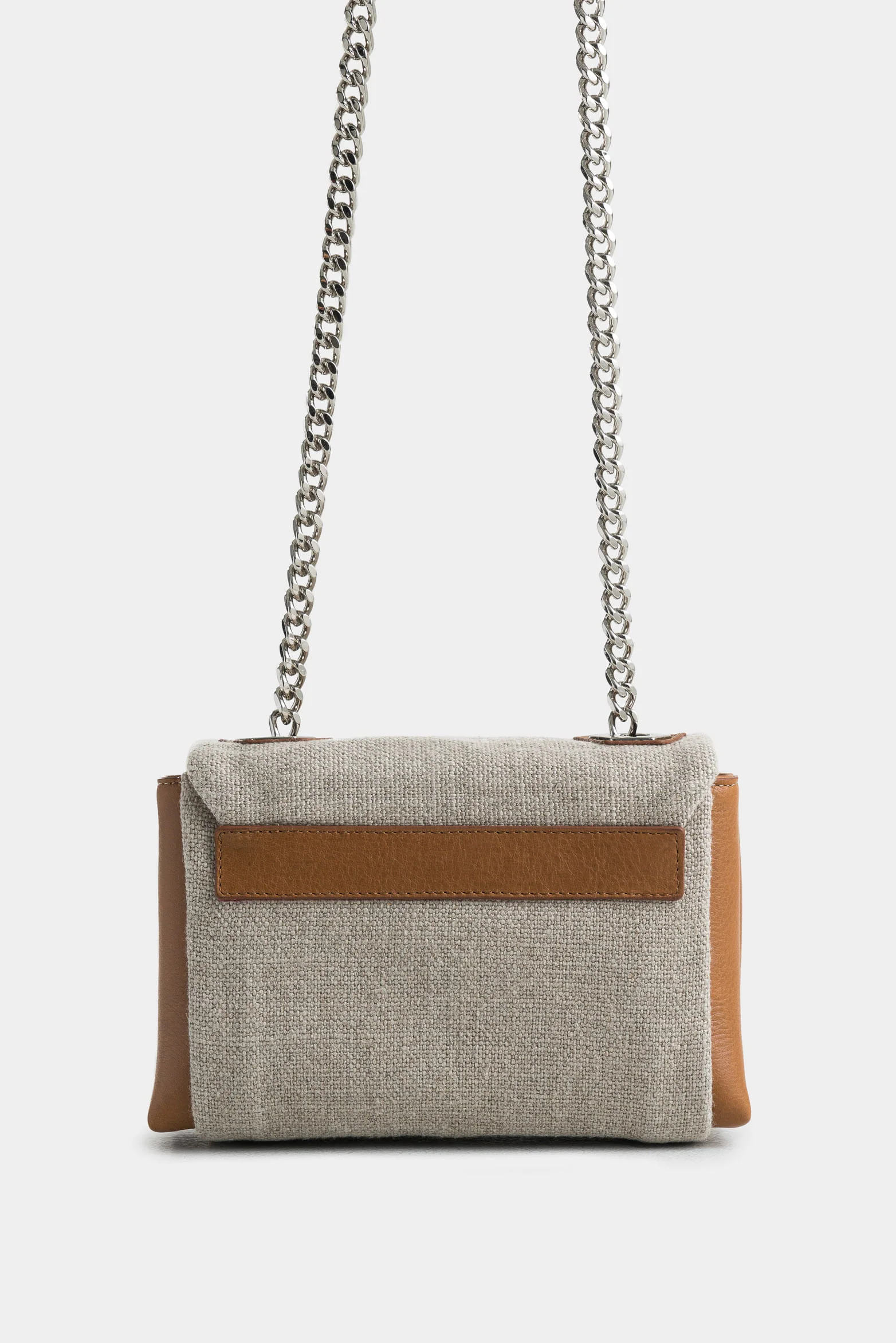 Mini Lili 2.0 Hands-Free Leather Bag with Hexagon Silhouette - Image 3