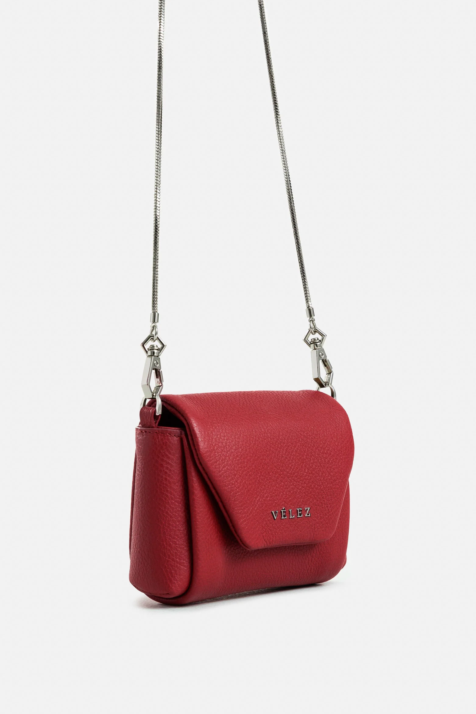 Mini Lili Leather Card Holder for Women with Removable Chain - Image 2