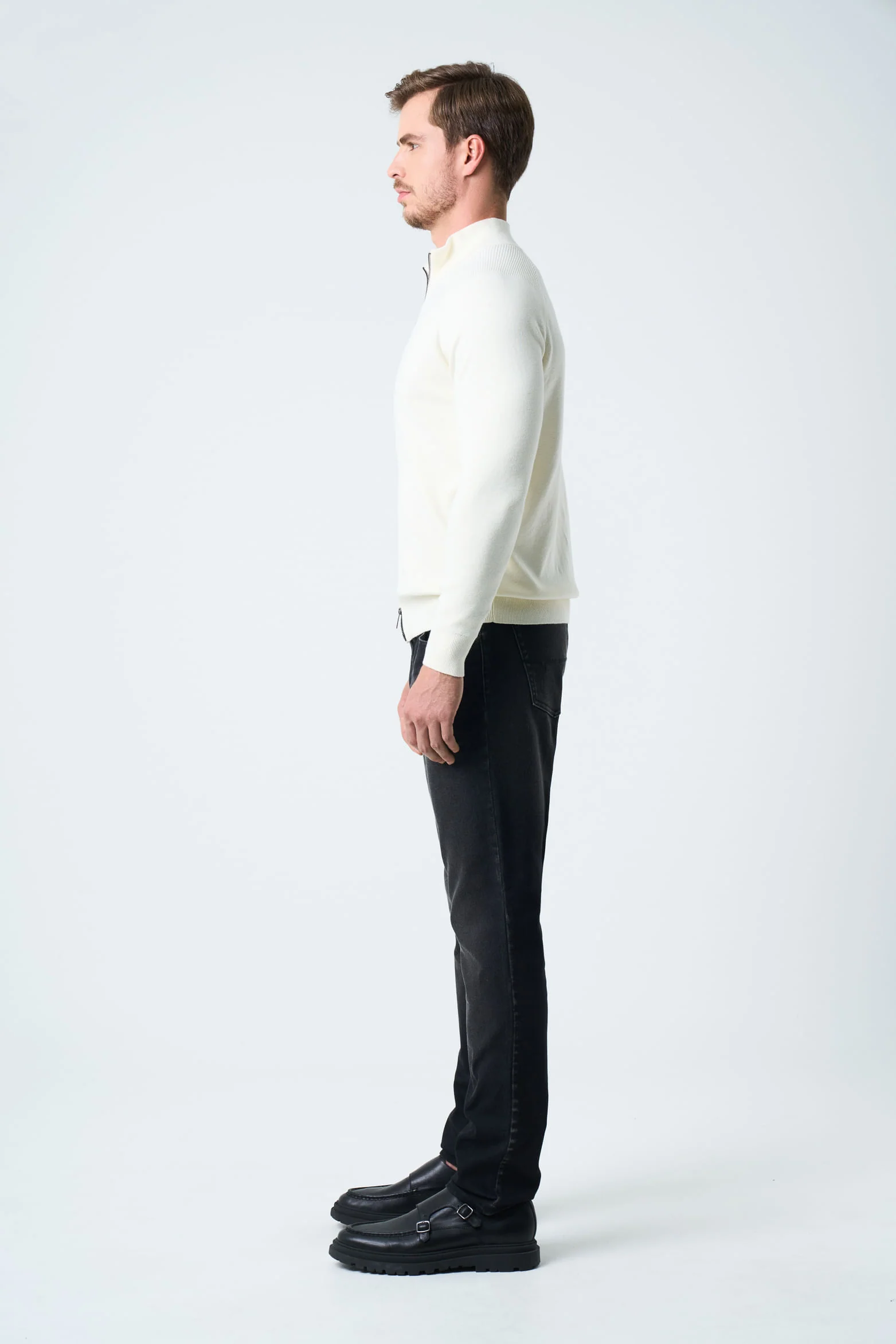Misuri knitted high-neck sweater for men - Image 2