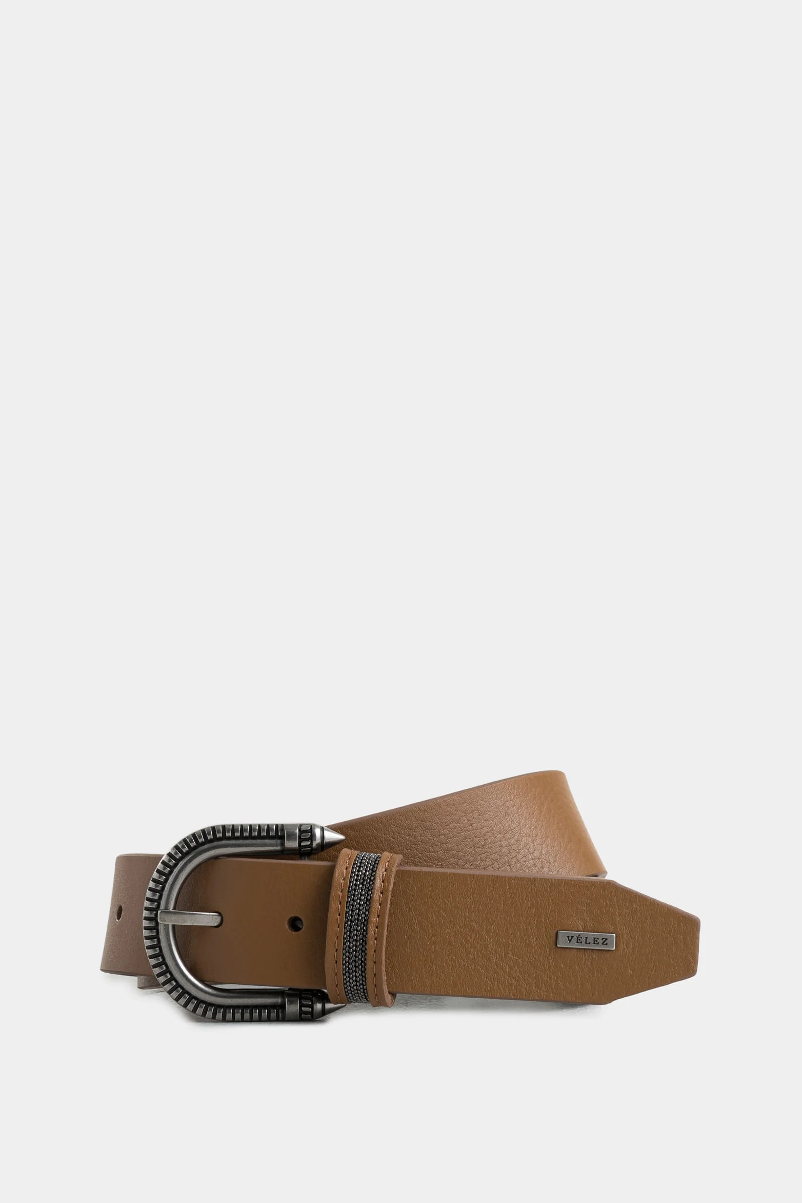 Mongui Single-Sided Leather Belt for Women with Millet Buckle