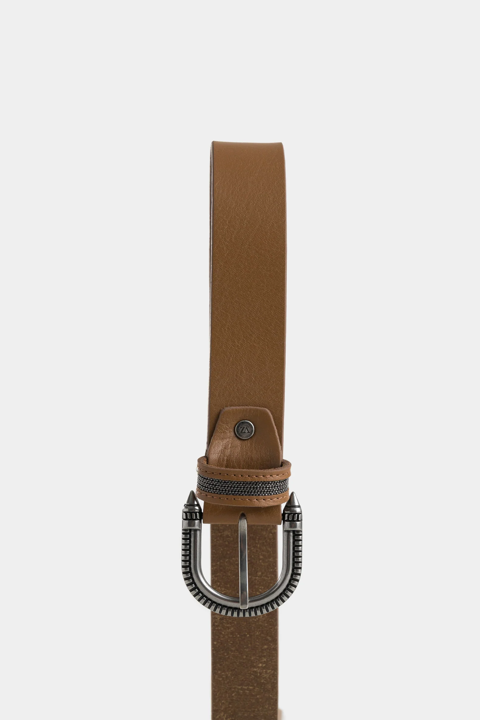 Mongui Single-Sided Leather Belt for Women with Millet Buckle - Image 2