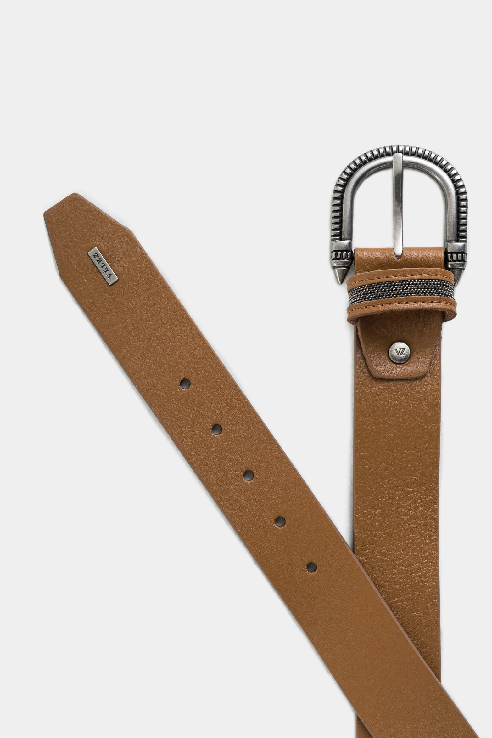 Mongui Single-Sided Leather Belt for Women with Millet Buckle - Image 3