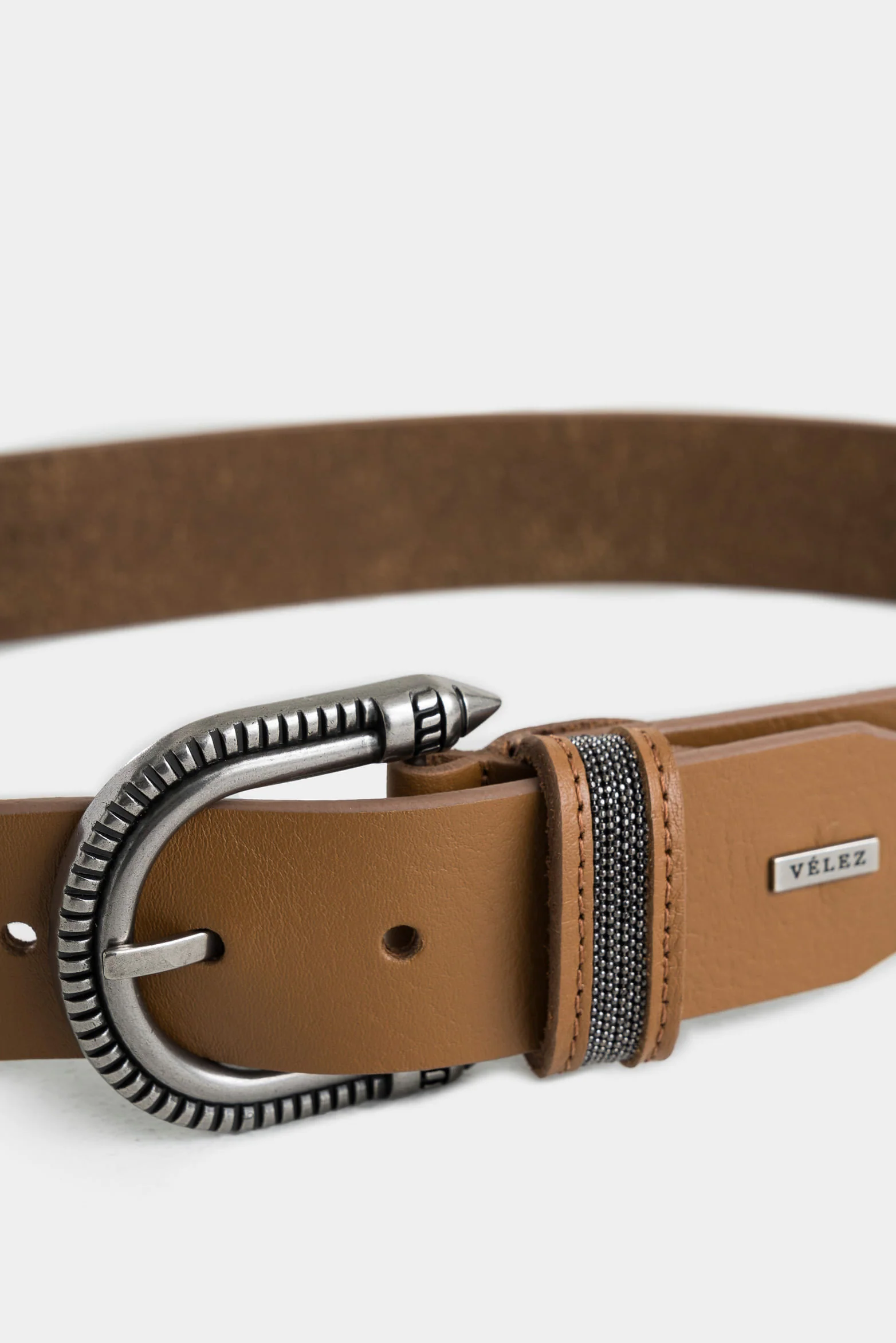 Mongui Single-Sided Leather Belt for Women with Millet Buckle - Image 4
